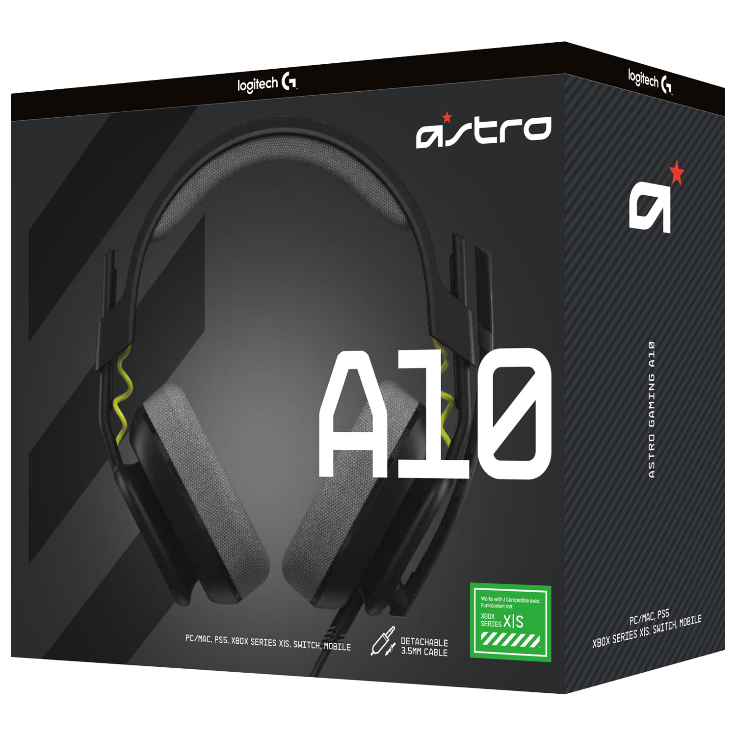 Casque de jeu Gaming A10 d'ASTRO pour Xbox - Noir