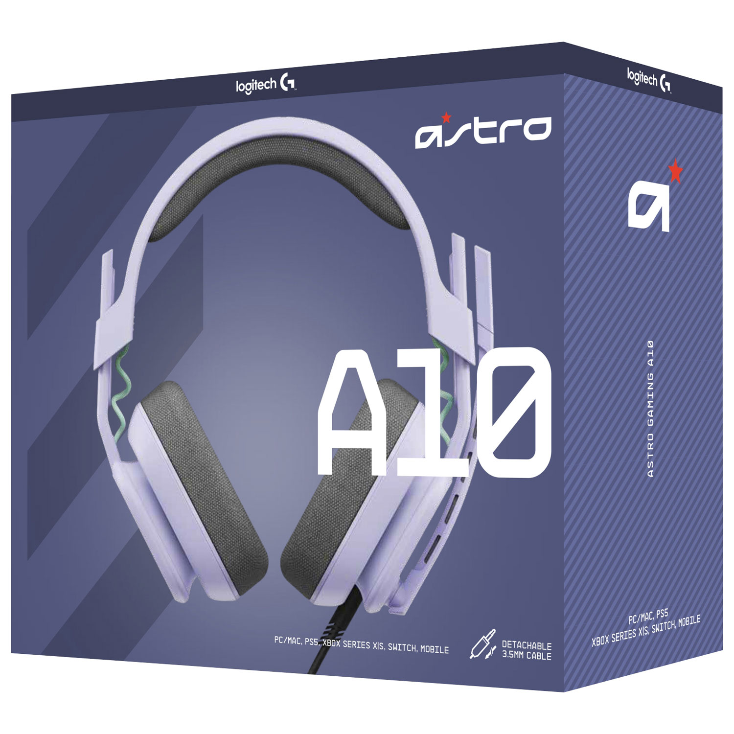 Casque de jeu Gaming A10 d'ASTRO pour PC - Lilas