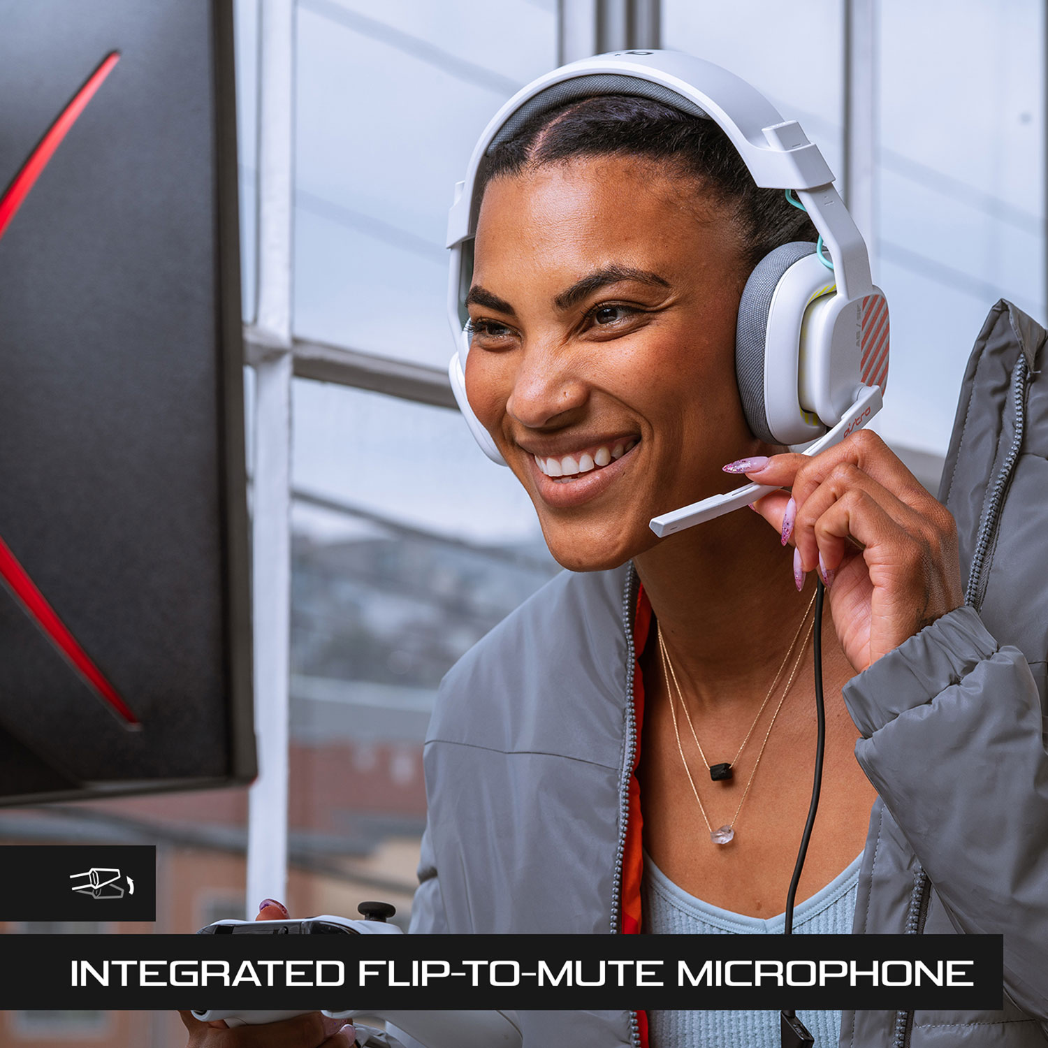 ASTRO Gaming A10 Gen 2 Over-Ear Gaming Headset for PS5/PS4 - White