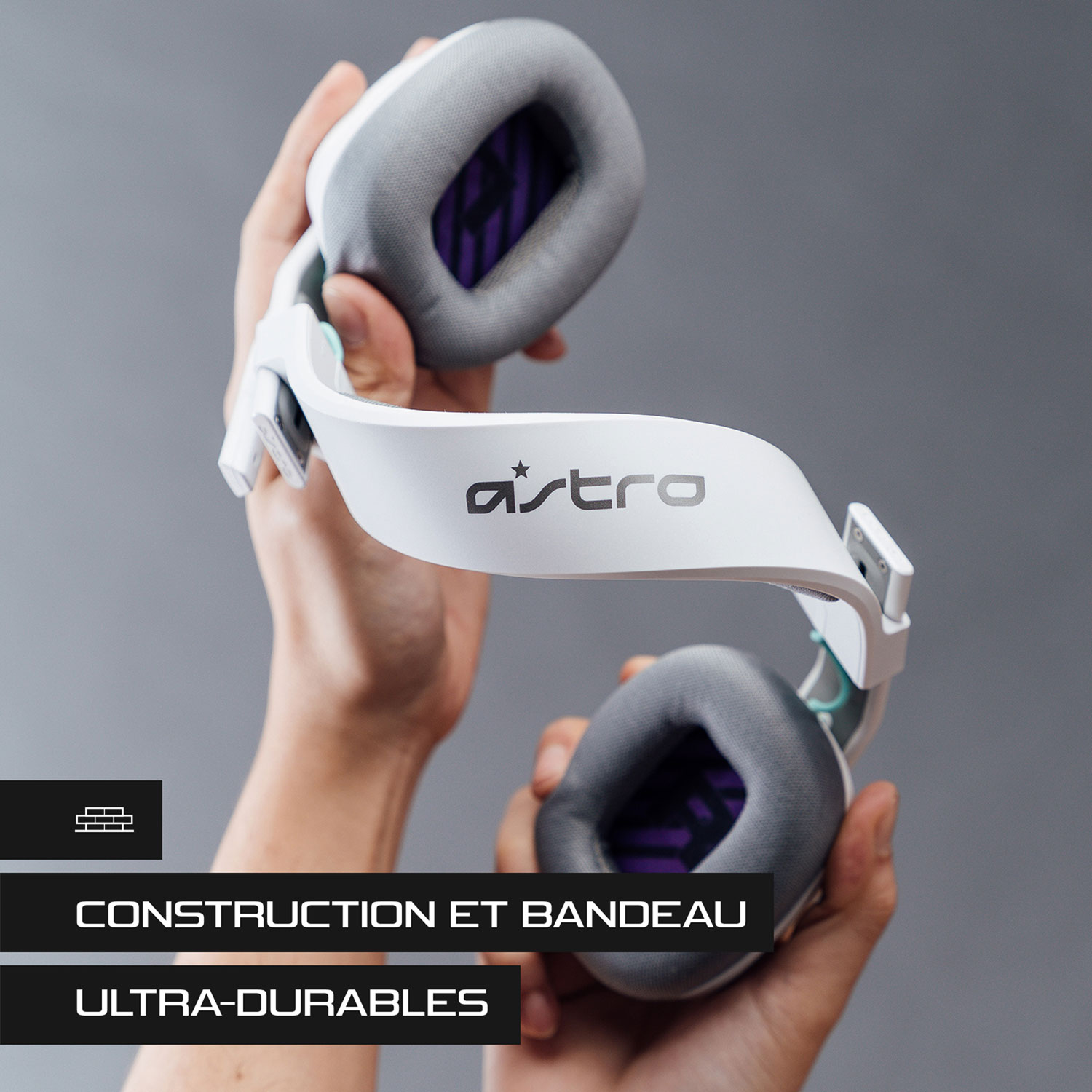 ASTRO Gaming A10 Gen 2 Over-Ear Gaming Headset for PS5/PS4 - White