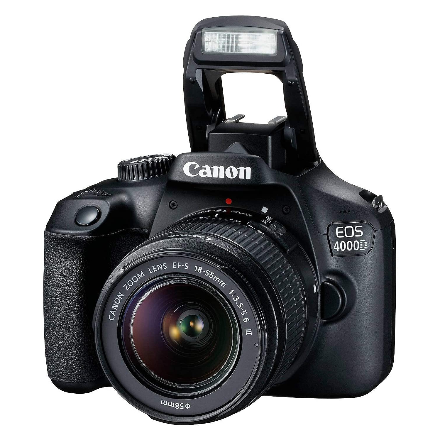 Canon EOS 4000D / Rebel T100 DSLR Camera with 18-55mm Lens + 64GB Card Ultimate Storage Bundle