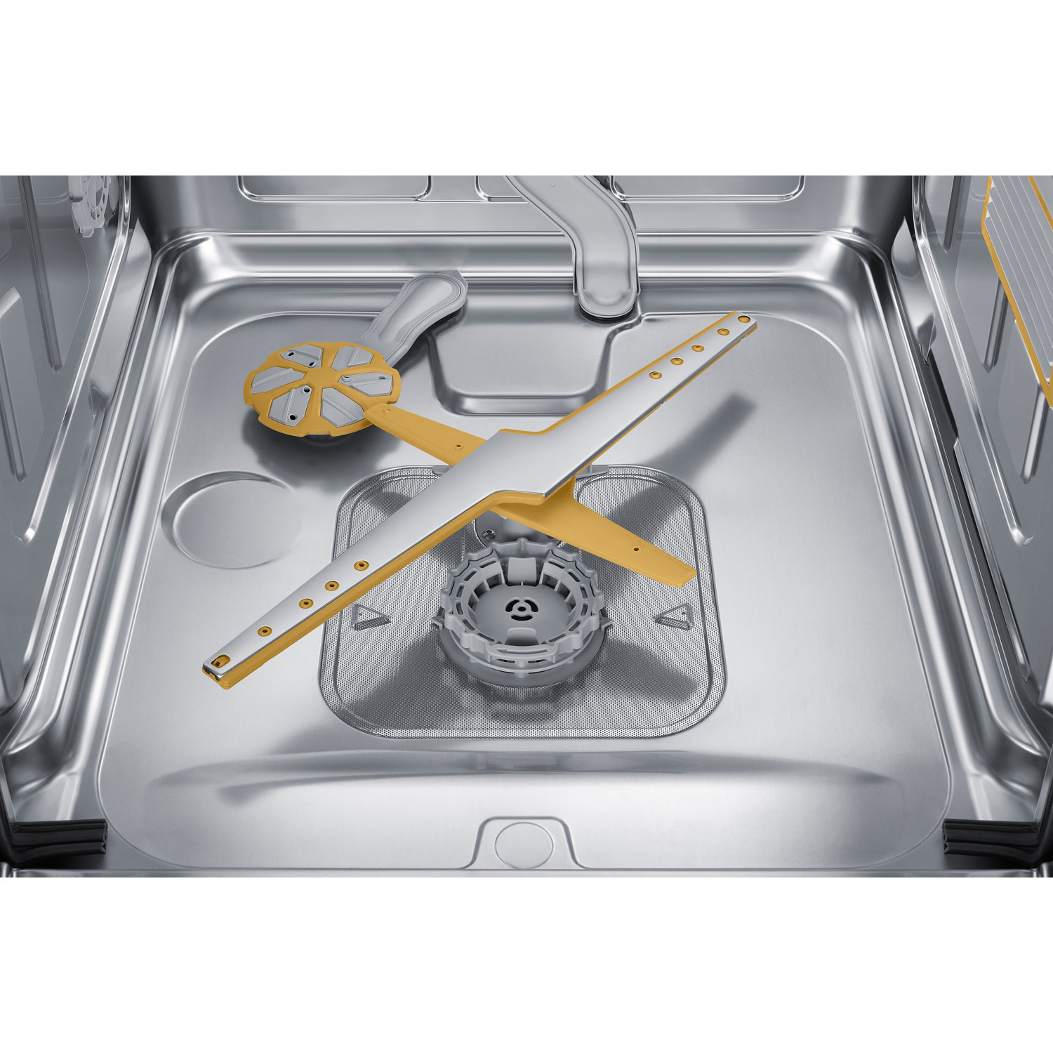 Lave-vaisselle encastrable 24 po 42 dB avec troisième panier de Samsung - Prêt pour panneau