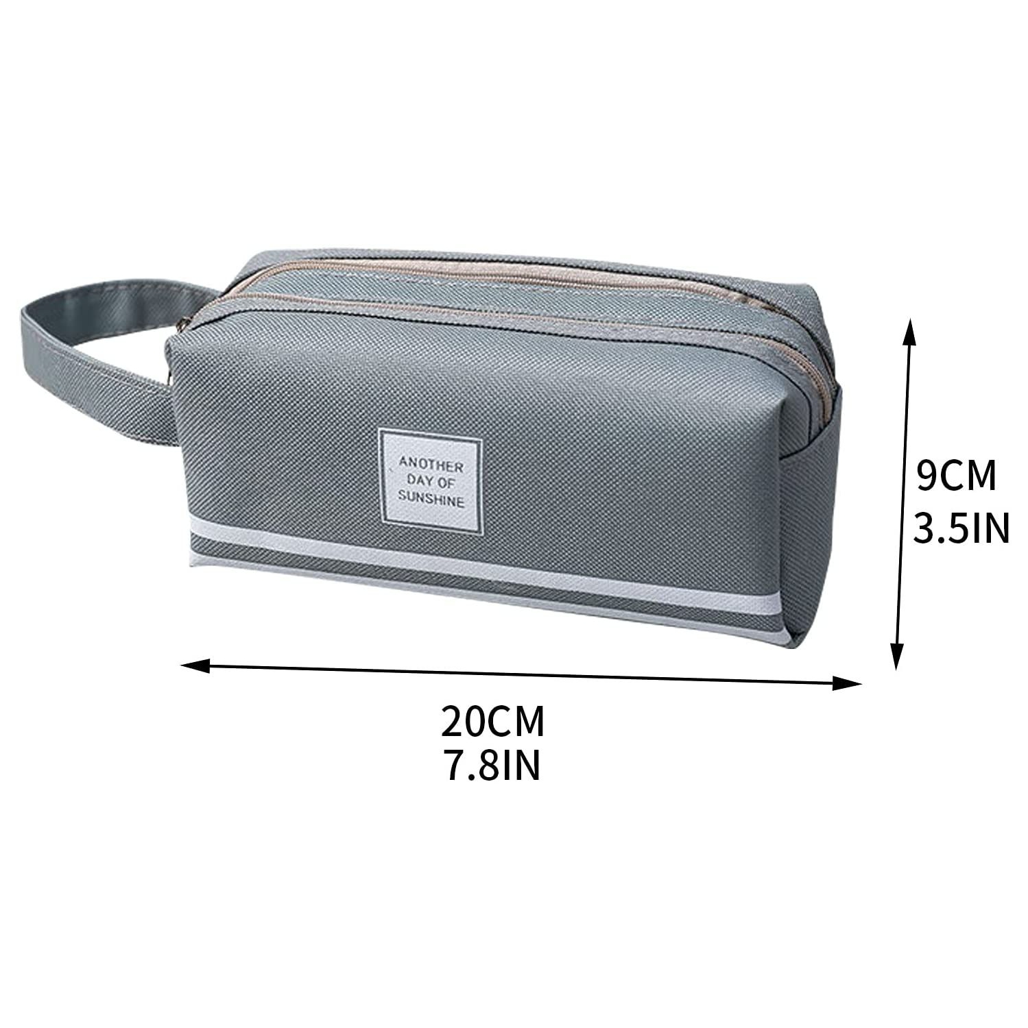 Pencil Case Big Capacity Pencil Pouch Pen Holder Makeup Zipper Bag Stationery Storage Organizer for Student College Middle High School Supplies and