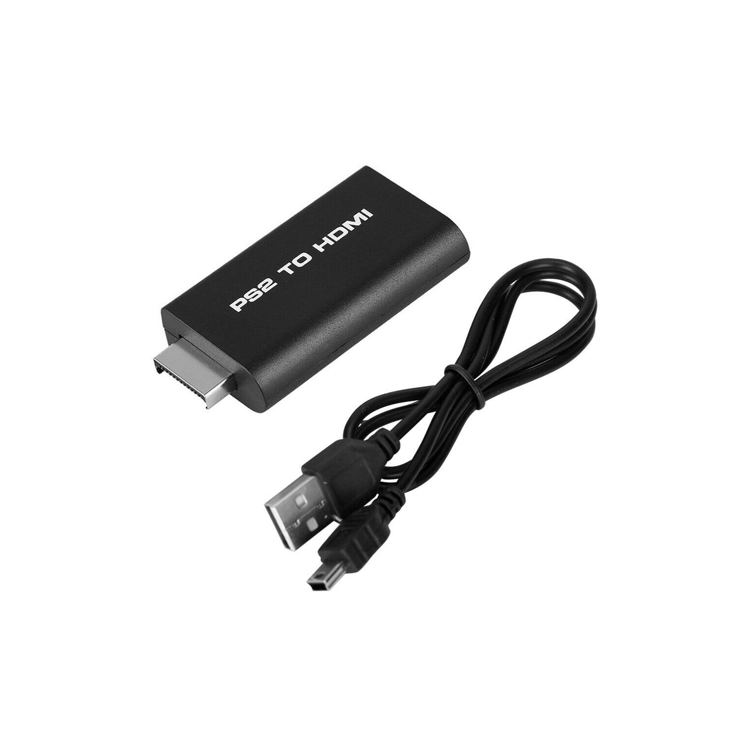 Convertisseur PS2 vers HDMI adaptateur Audio vidéo pour Playstation 2/HDTV moniteur HDMI adaptateur PS2 vers HDMI avec casque 3.5mm Aud