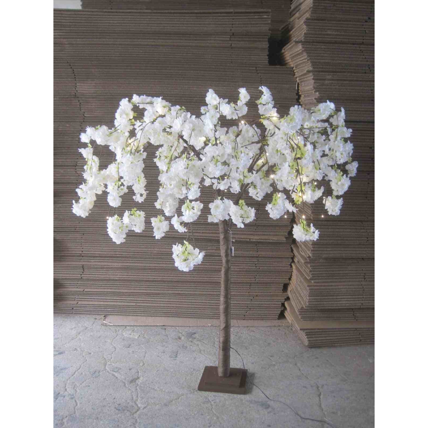 Hi-Line Gift Ltd Small Cherry Blossom Tree with 66 Warm White LED