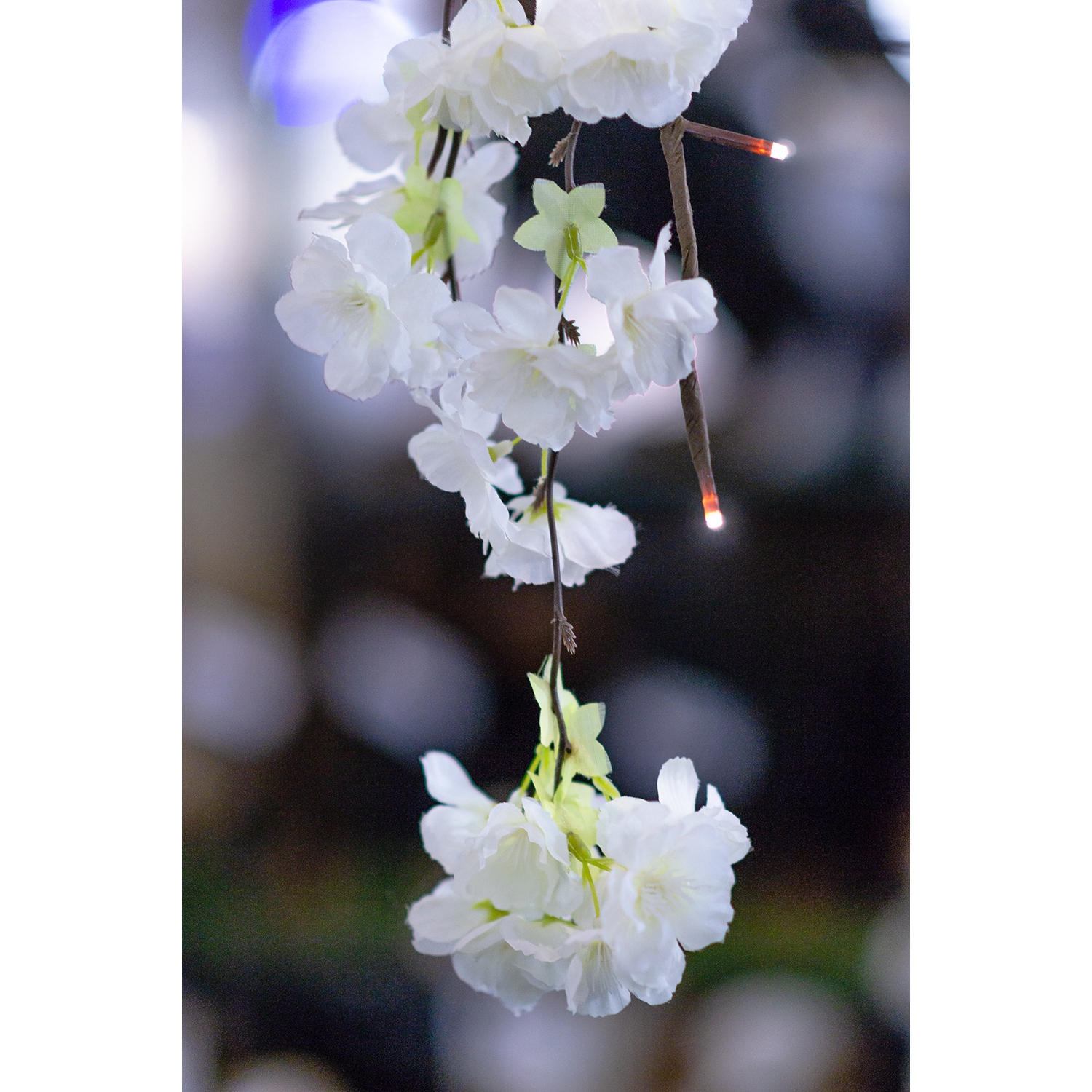 Hi-Line Gift Ltd Small Cherry Blossom Tree with 66 Warm White LED