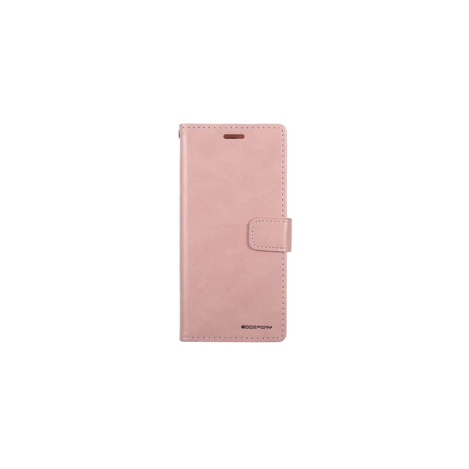 TopSave Goospery Bluemoon Card Slot w/Magnetic Clip Leather Folio Wallet Flip For Samsung Galaxy A33 5G, Rose Gold