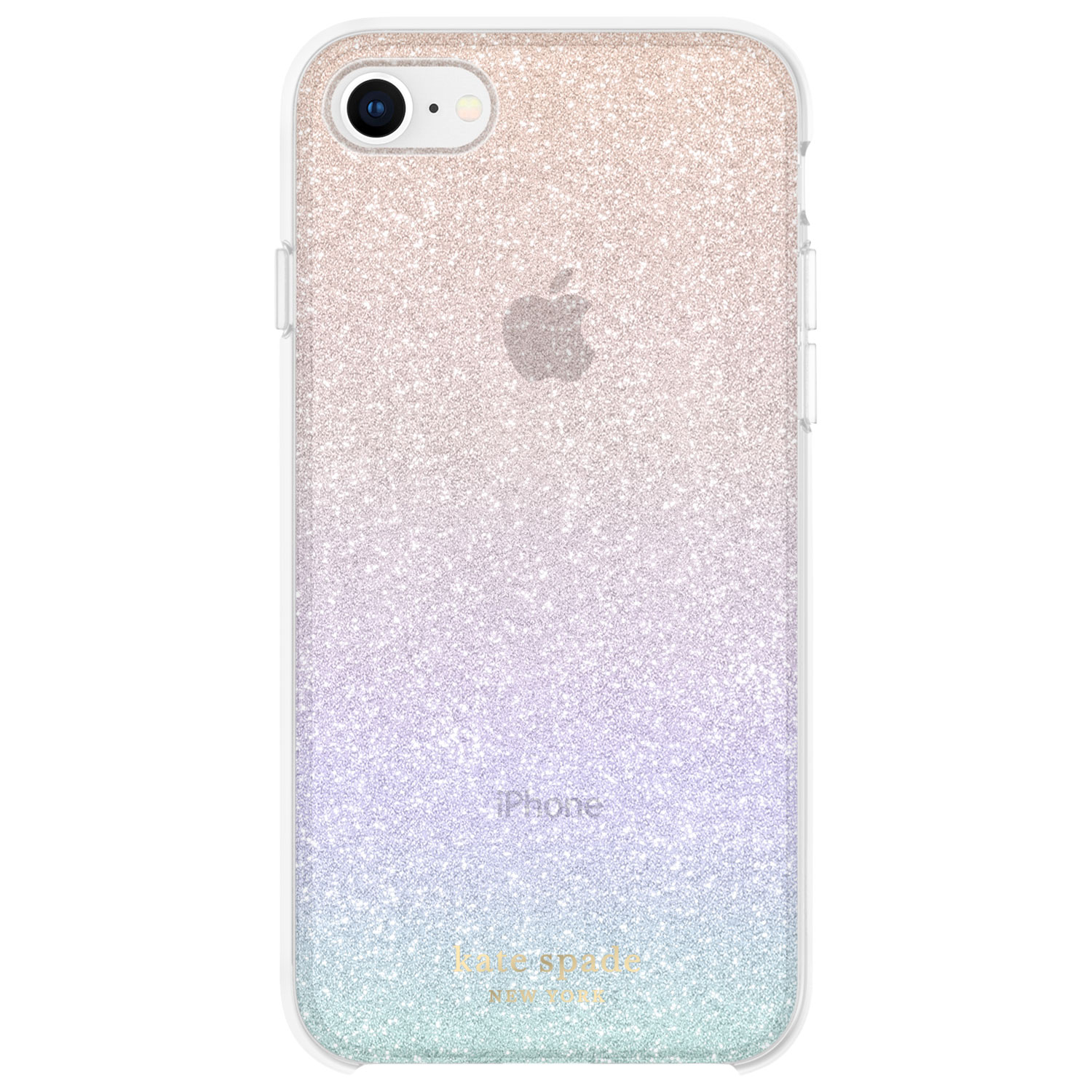 kate spade new york Fitted Hard Shell Case for iPhone SE (3rd Gen/2nd Gen) - Glitter