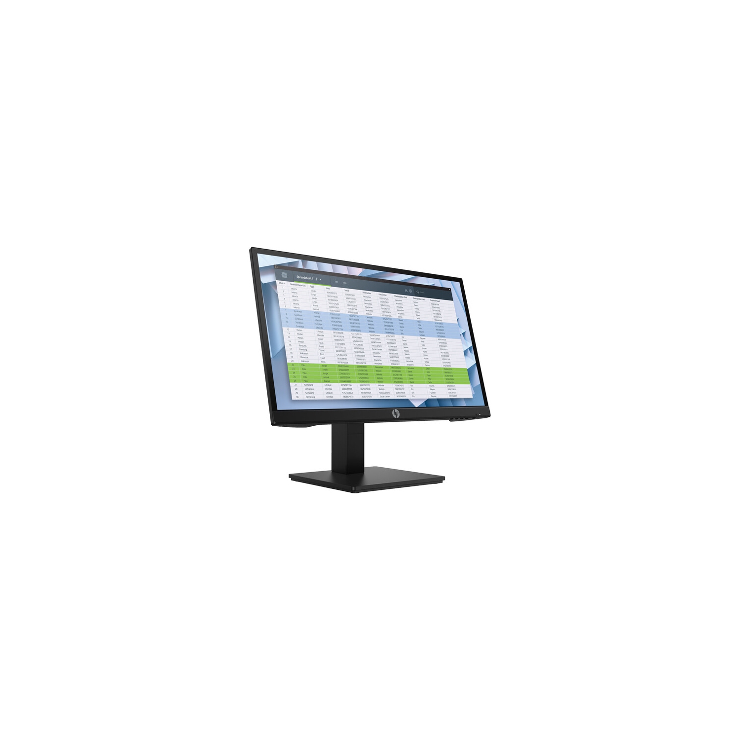 HP 21.5" FHD 60Hz 5ms GTG IPS LCD Monitor - Black