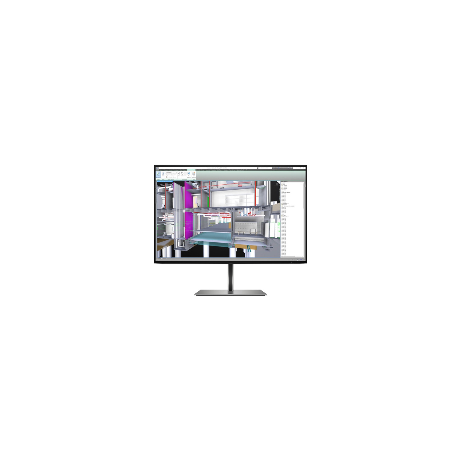 HP 24" WUXGA 60Hz 5ms GTG IPS LCD Monitor (1C4Z6AA#ABA) - Silver