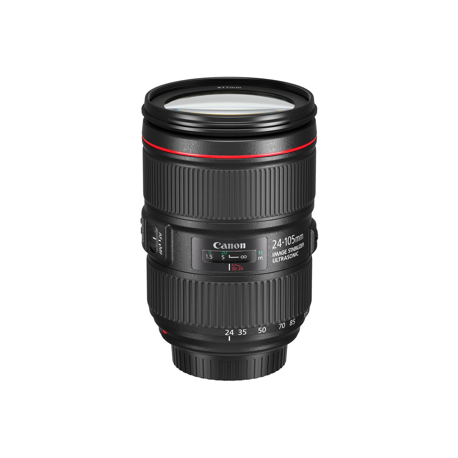 Canon EF 24-105mm f/4L IS II USM Lens (1380C002) + Filter + Cap