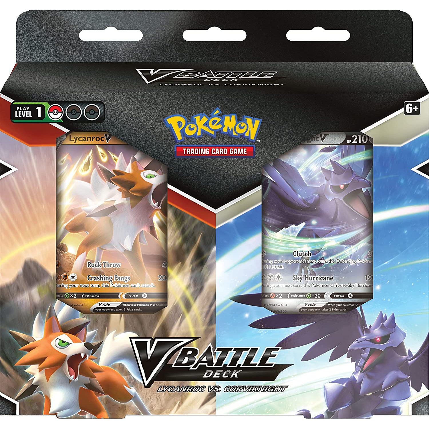 Pokemon TCG: Lycanroc Corviknight Battle Duel Deck Bundle