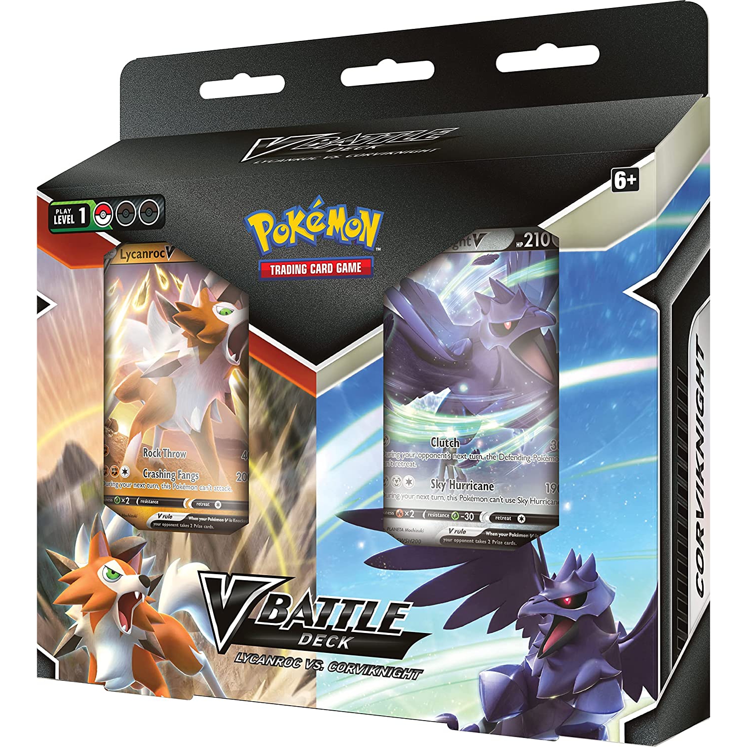 Pokemon TCG: Lycanroc Corviknight Battle Duel Deck Bundle