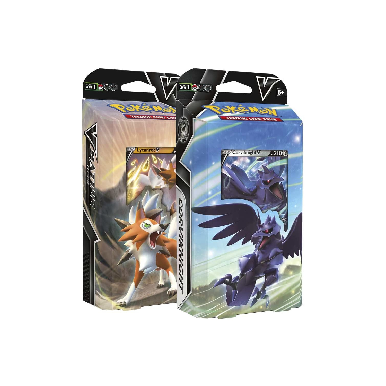 Pokemon TCG: Lycanroc Corviknight Battle Duel Deck Bundle