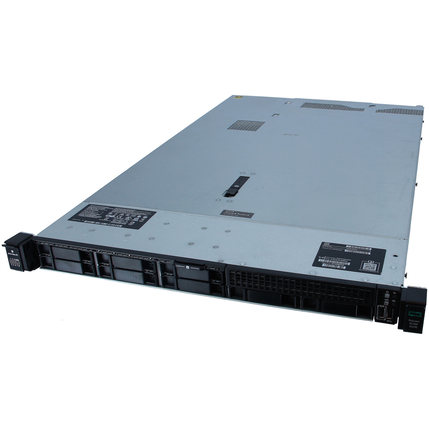 Refurbished - HP ProLiant DL360 G10 1U Rack Mount Server 2x Gold 6138 @2.00GHZ 128GB P408i-a