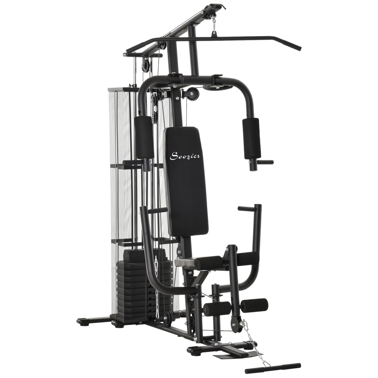 Buy FEMIRO FITNESS Home Gym Multi Machine All-in-one Equipment for Men & Women  Workout Machine Chest Biceps Shoulder Back Triceps Legs Muscle Multiple Exercise  at Home, (Multi-Color) (HG-212 - Premium) Online at