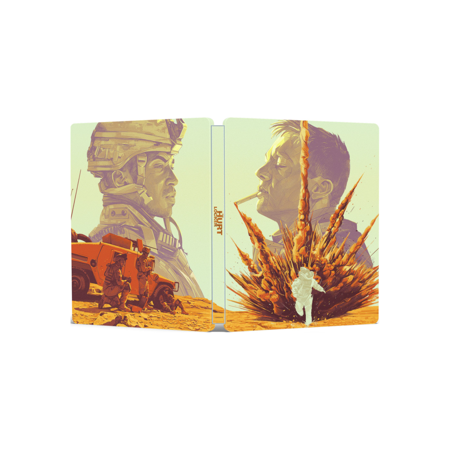 The Hurt Locker [SteelBook] [comprend une copie numérique] [Blu-ray/Blu-ray Ultra HD 4K] [2008]