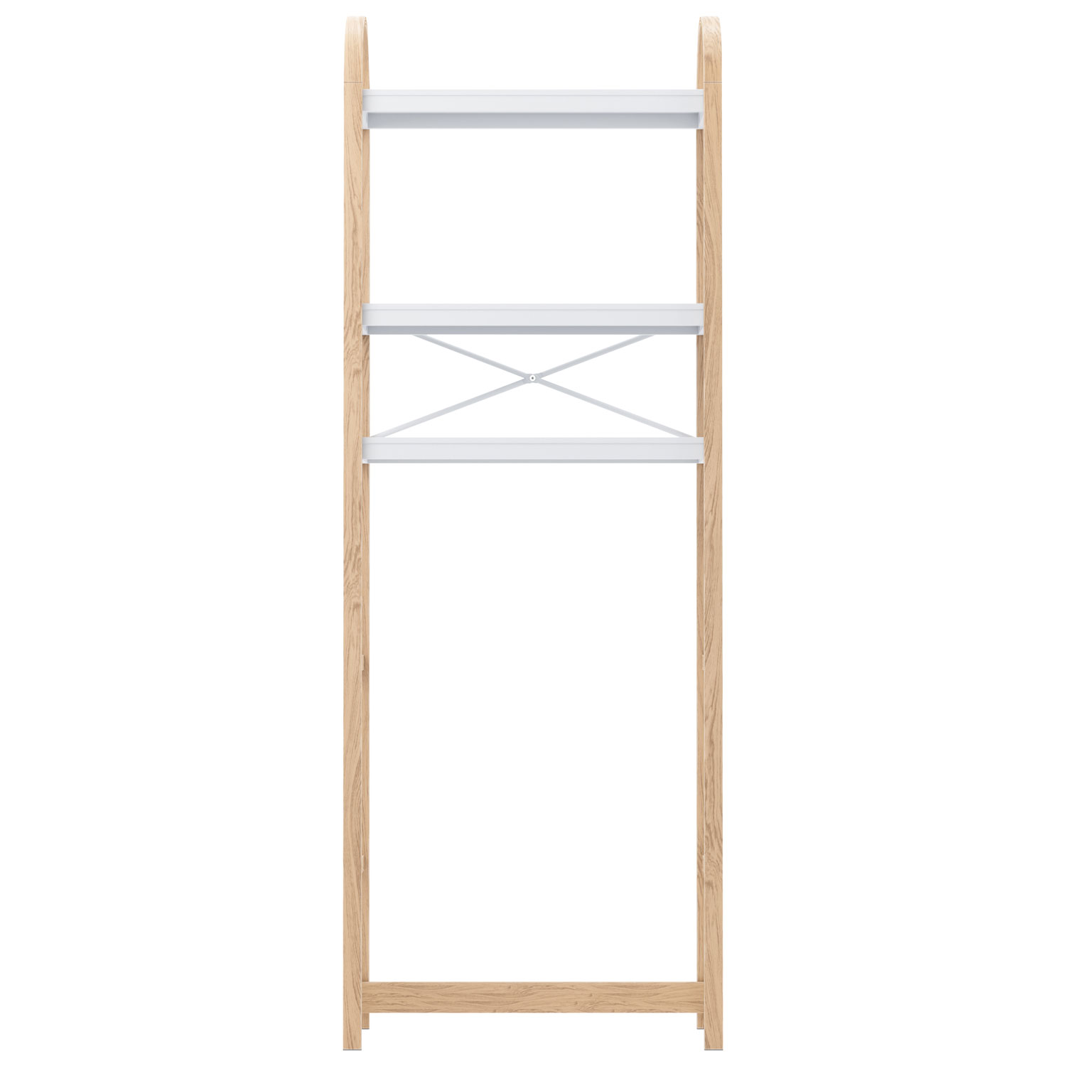 Umbra Bellwood 3-Shelf Over The Toilet Shelf - Wht/Natural