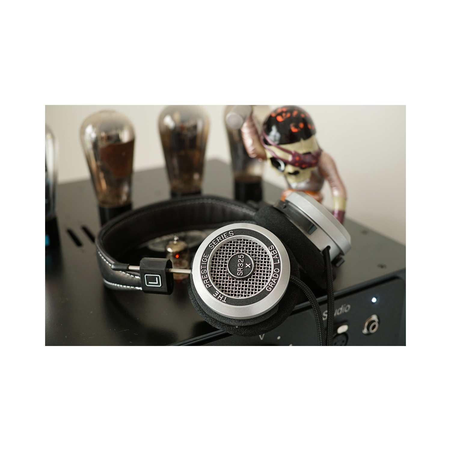 Grado SR325x Prestige Series Over Ear Wired Stereo Headphones with Carrying Bag