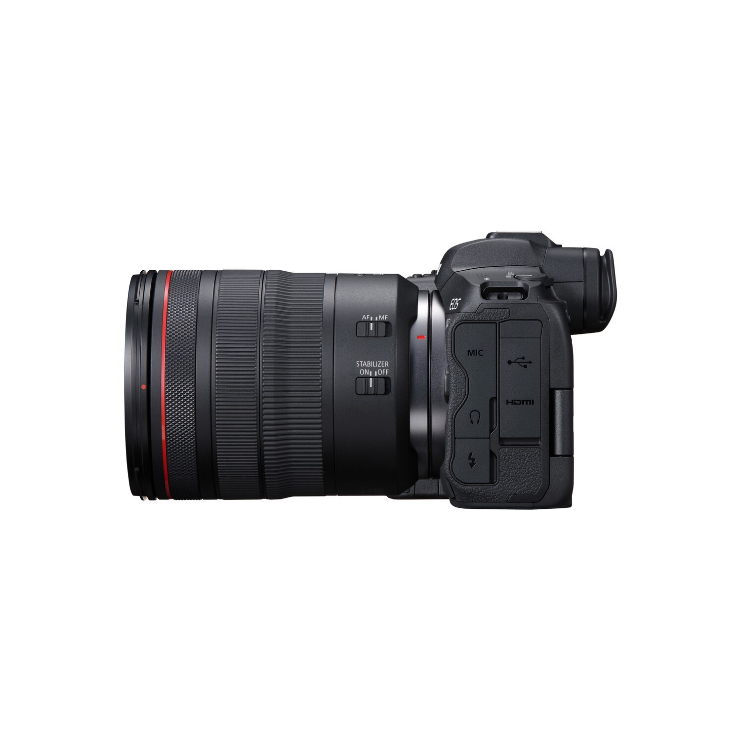 Canon EOS R5 Mirrorless Camera with 24-105mm f/4 Lens - 7PC Accessory Bundle