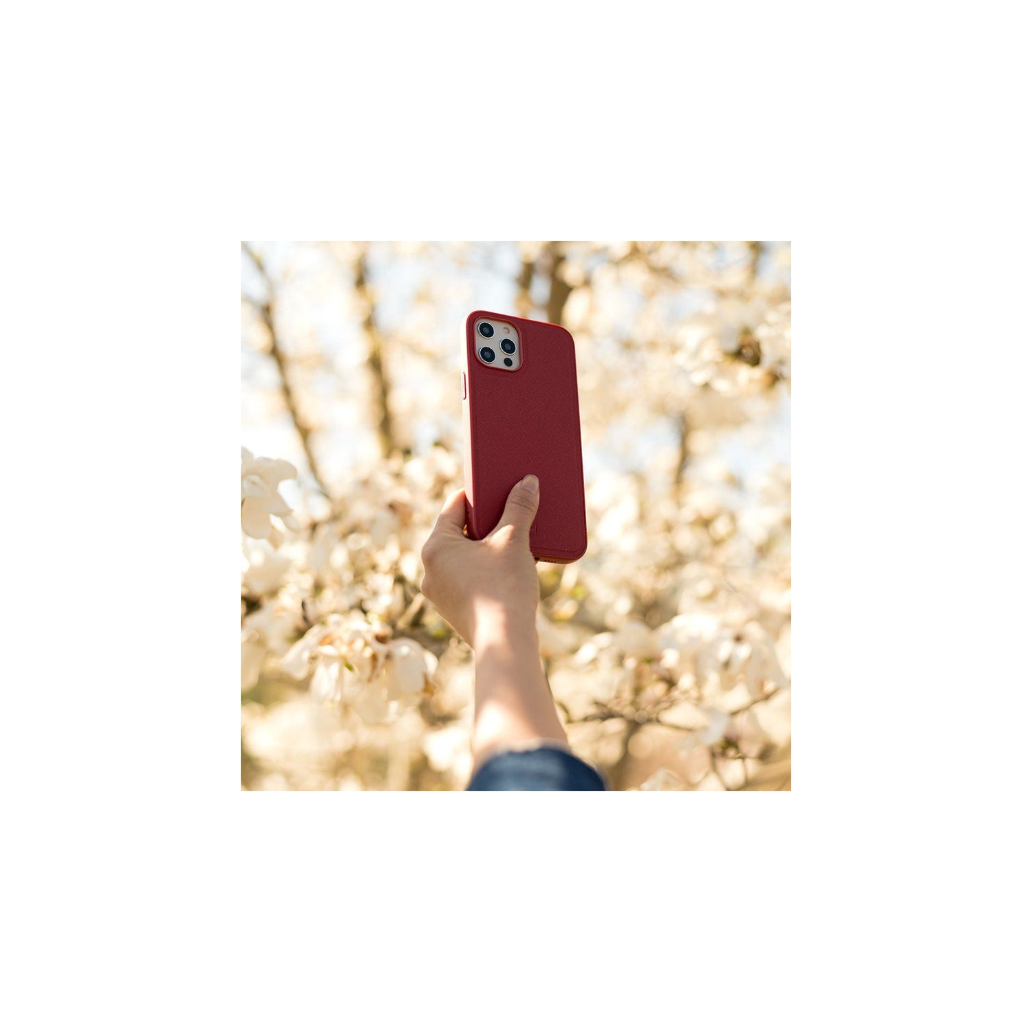 iPhone 13 Pro Max - MagSafe Broadway Wallet Case, Red