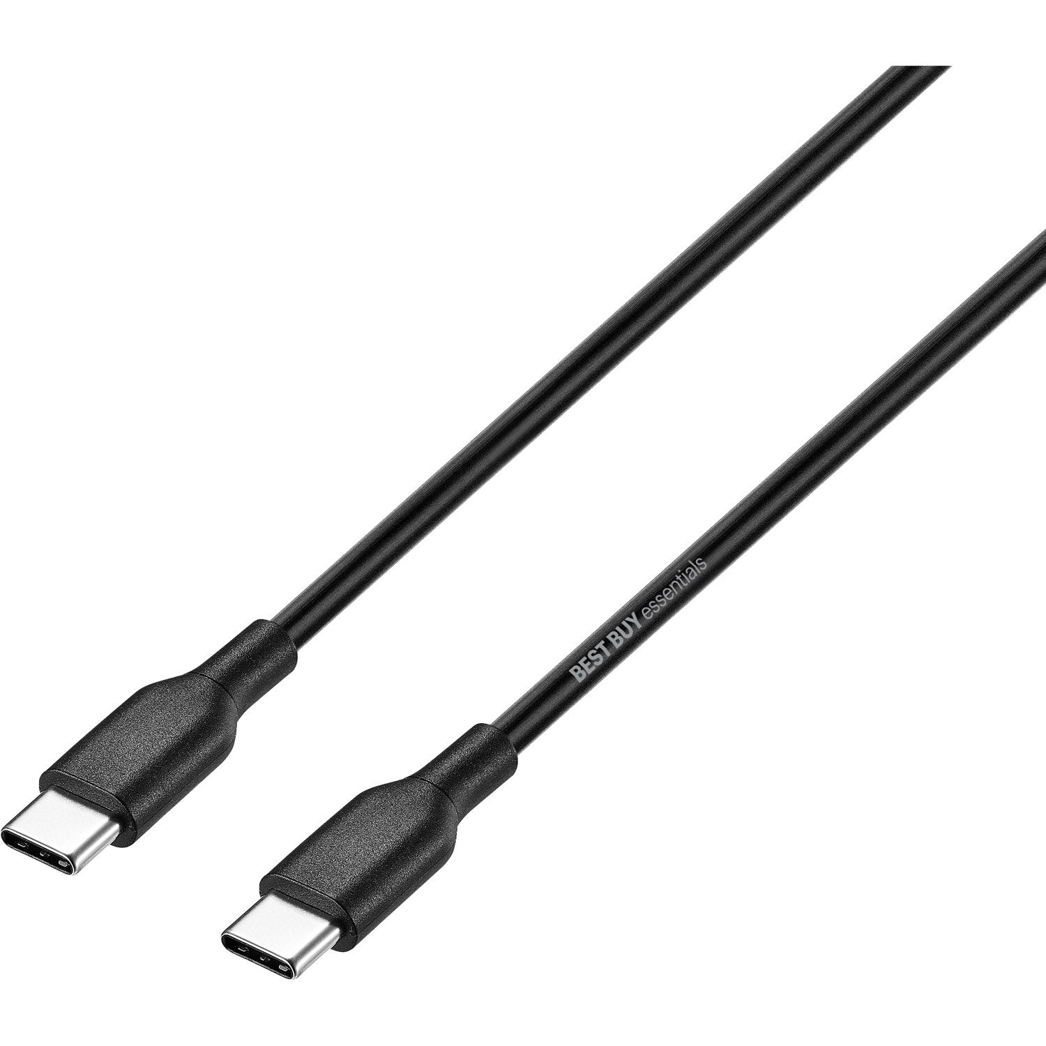 Best Buy Essentials 0.9m (3 ft.) USB-C to USB-C Cable (BE-MCC322K-C)