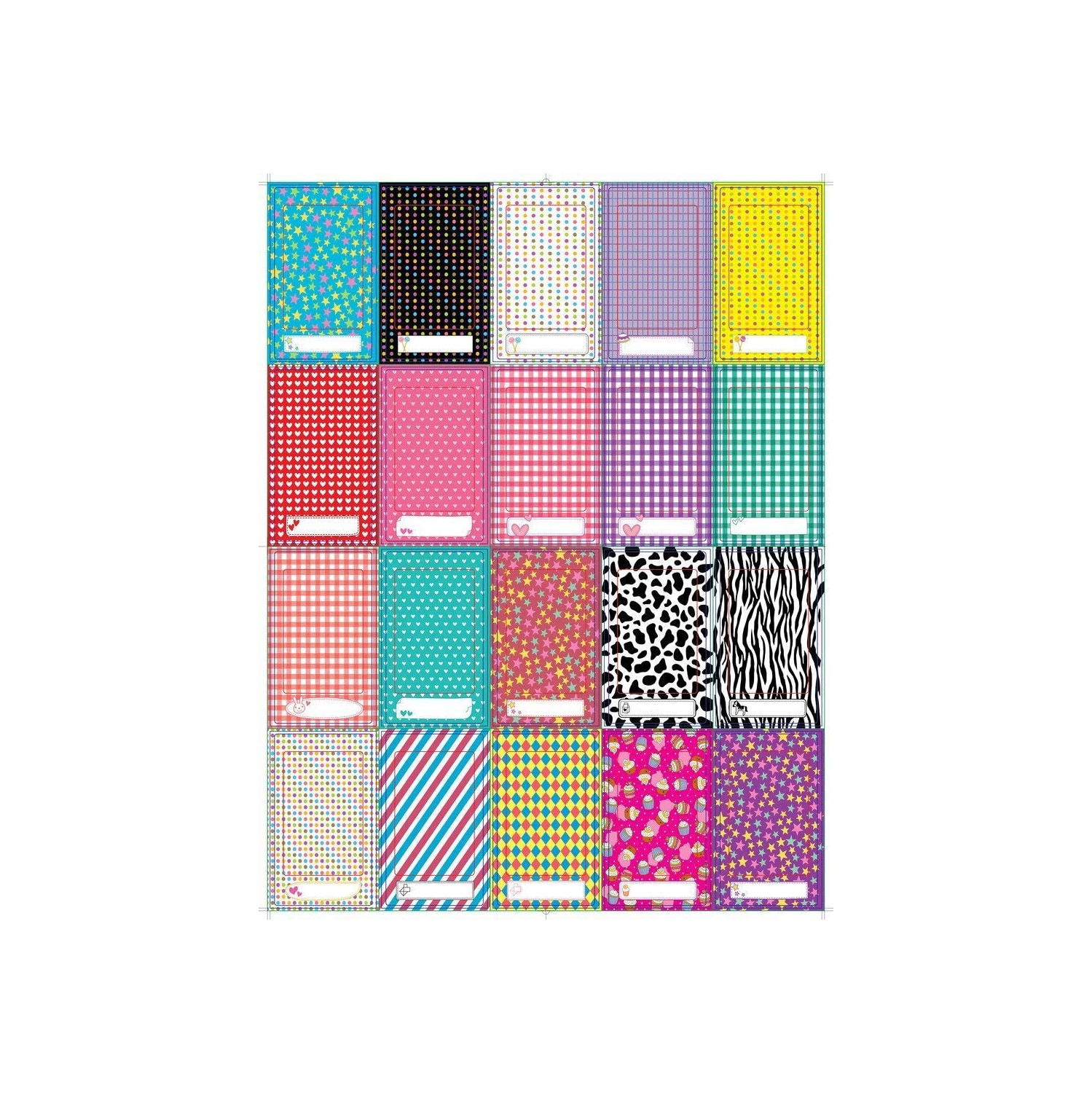 Zink – autocollants colorés, amusants et décoratifs pour papier photo Sprocket de HP, LG, Prynt, papier photo 2 x 3 de LifePrint – Paquet de 100