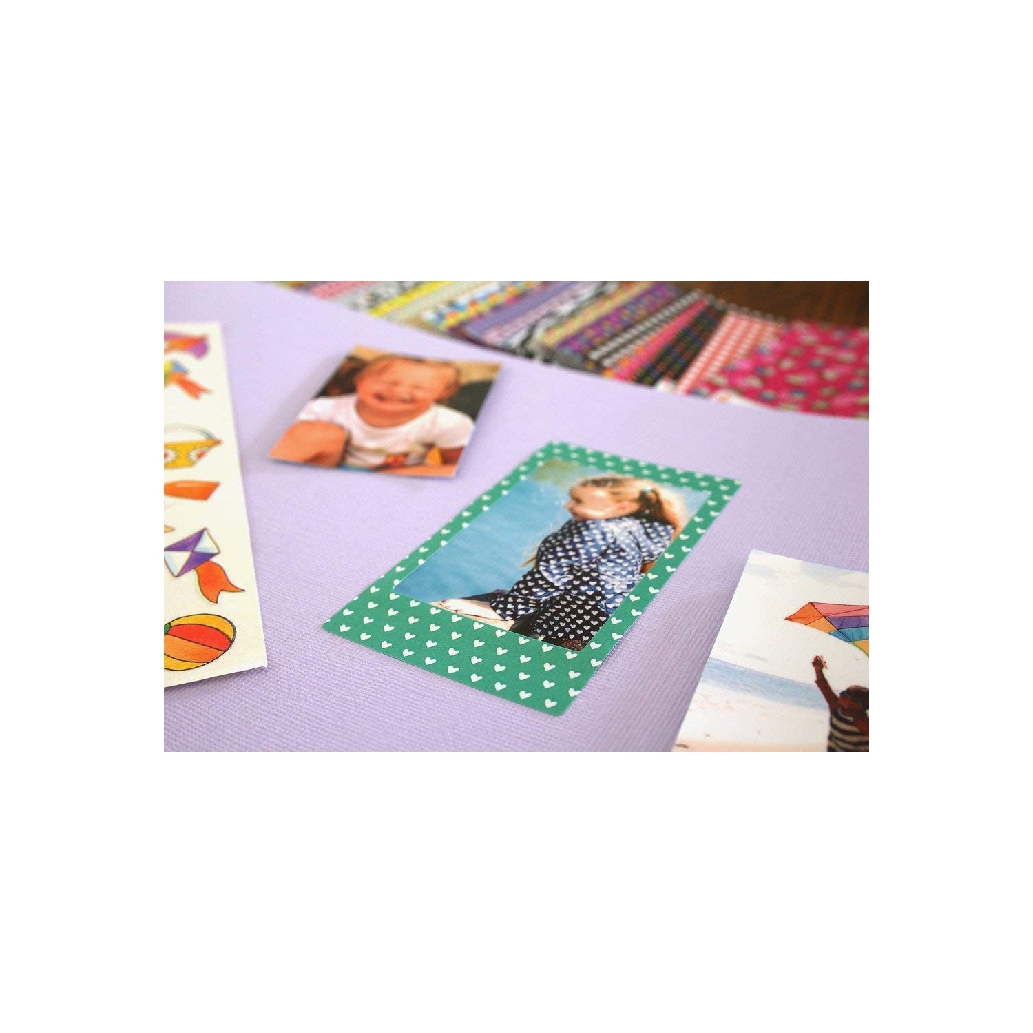 Zink – autocollants colorés, amusants et décoratifs pour papier photo Sprocket de HP, LG, Prynt, papier photo 2 x 3 de LifePrint – Paquet de 100