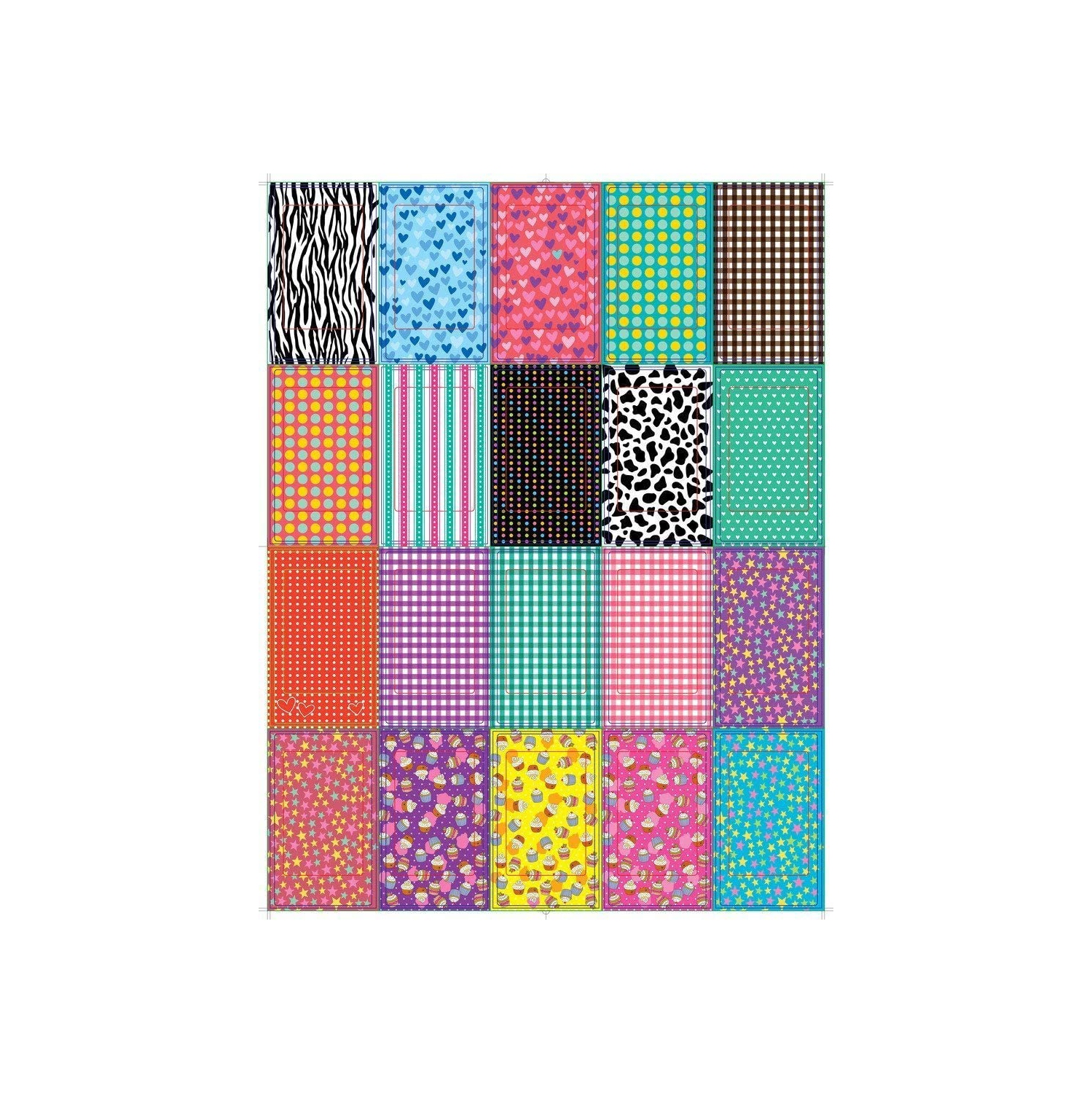 Zink – autocollants colorés, amusants et décoratifs pour papier photo Sprocket de HP, LG, Prynt, papier photo 2 x 3 de LifePrint – Paquet de 100