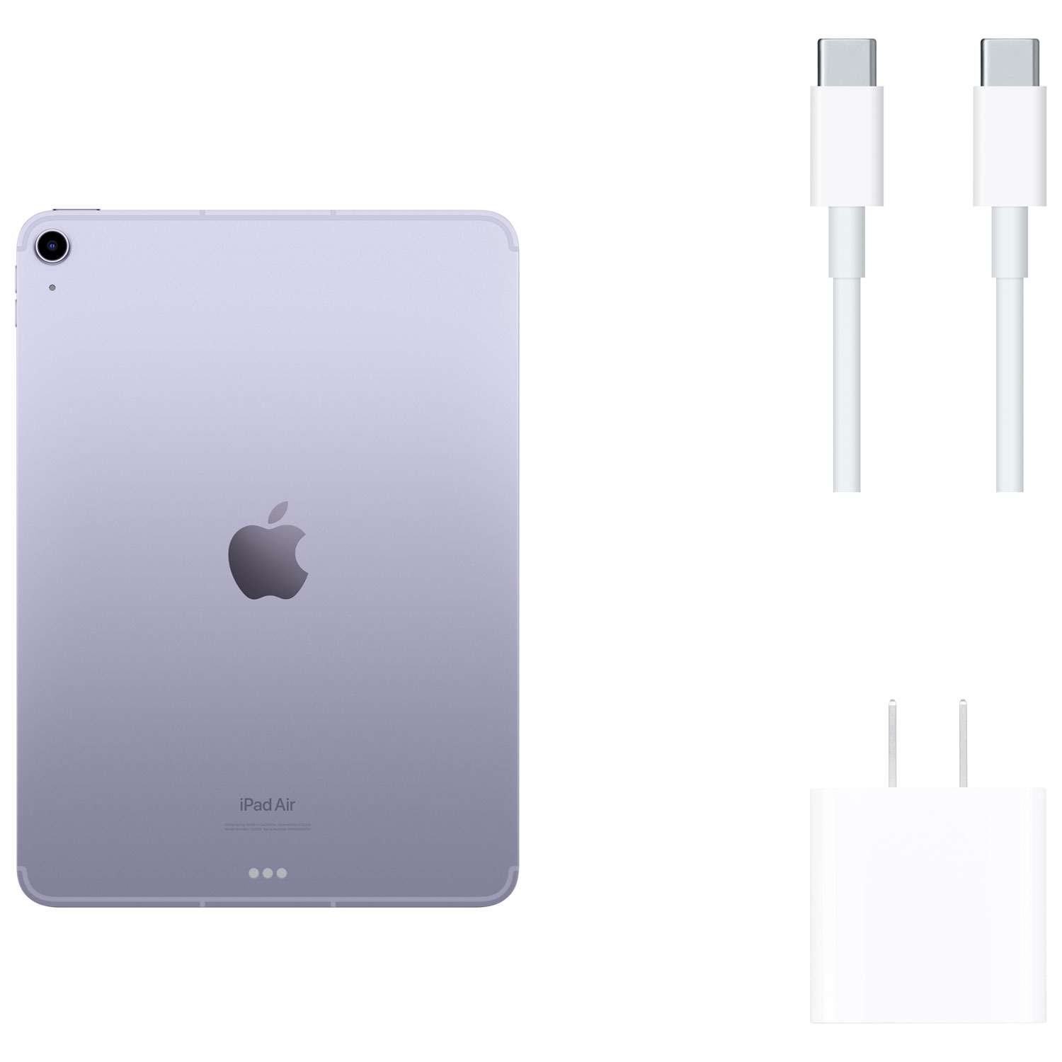 Apple iPad Air 10.9" 64GB with Wi-Fi & 5G - Purple