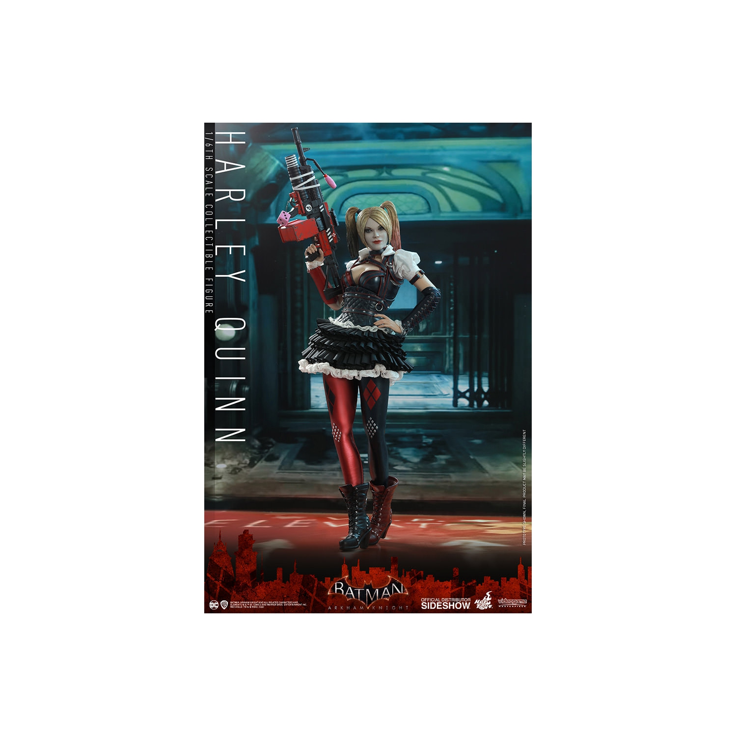 Batman Arkham Knight 11 Inch Action Figure 1/6 Scale Series - Harley Quinn Hot Toys 906232