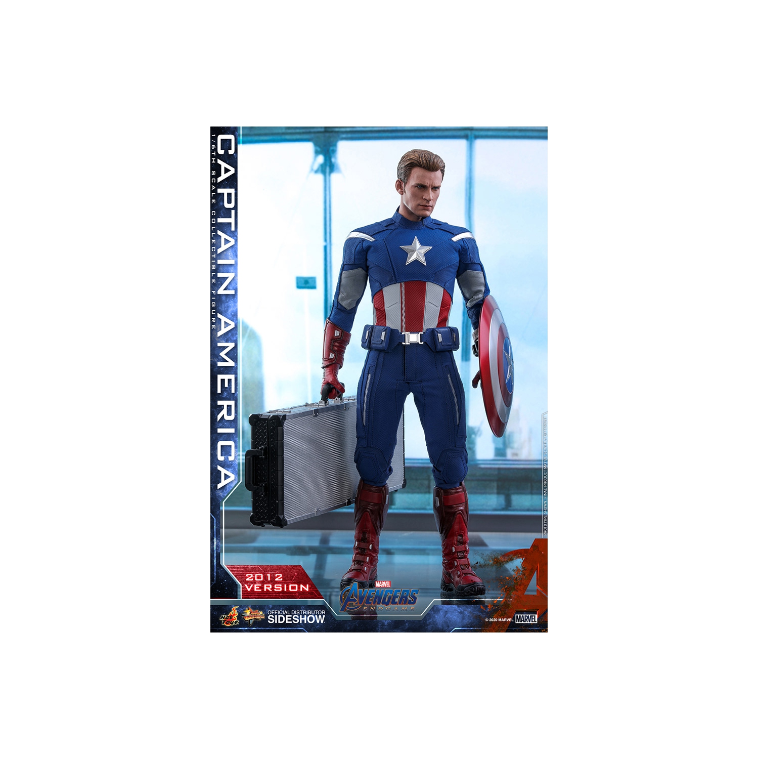 Avengers Endgame 12 Inch Action Figure 1/6 Scale Series - Captain America Hot Toys 904929