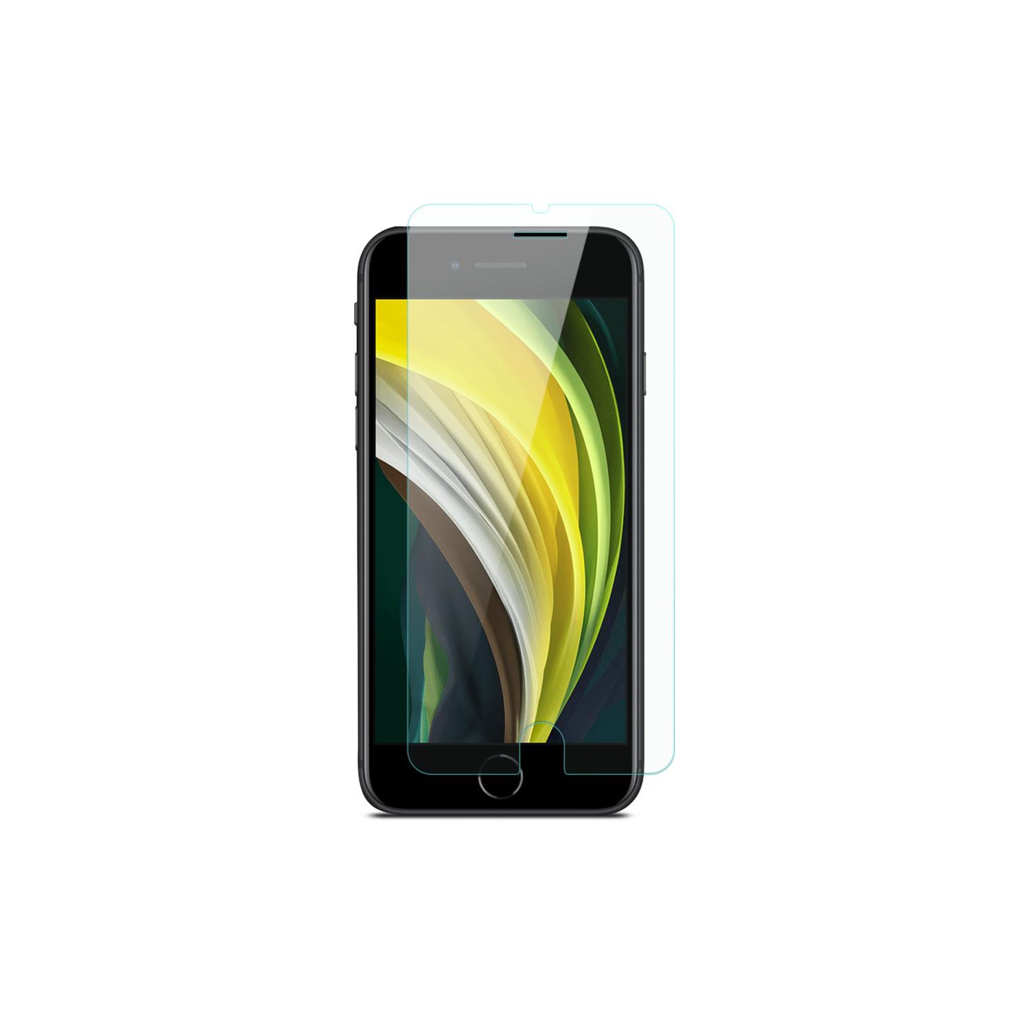 iClara Glass Screen Protector for iPhone SE