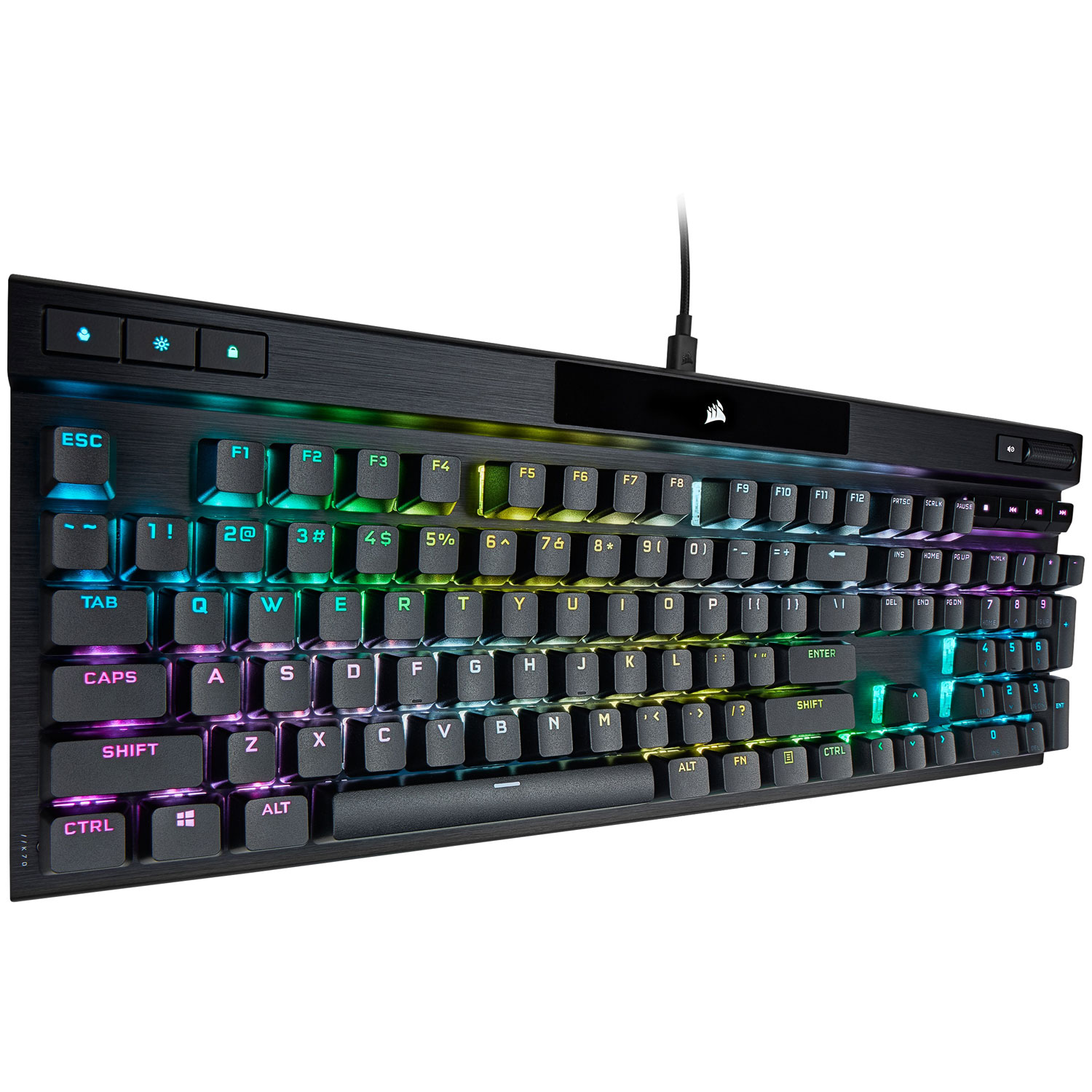Corsair Backlit Mechanical Cherry MX RGB Red Gaming Keyboard
