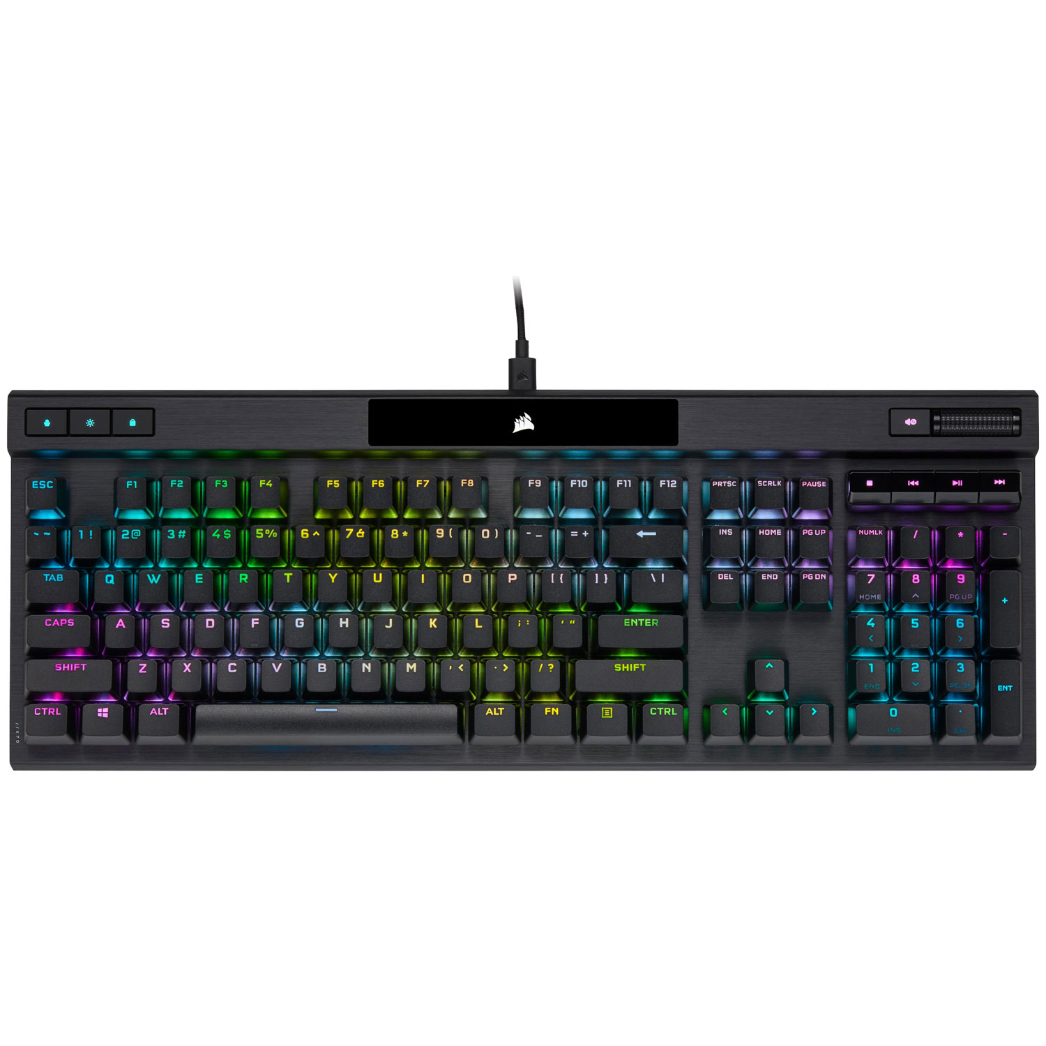 Corsair Backlit Mechanical Cherry MX RGB Red Gaming Keyboard