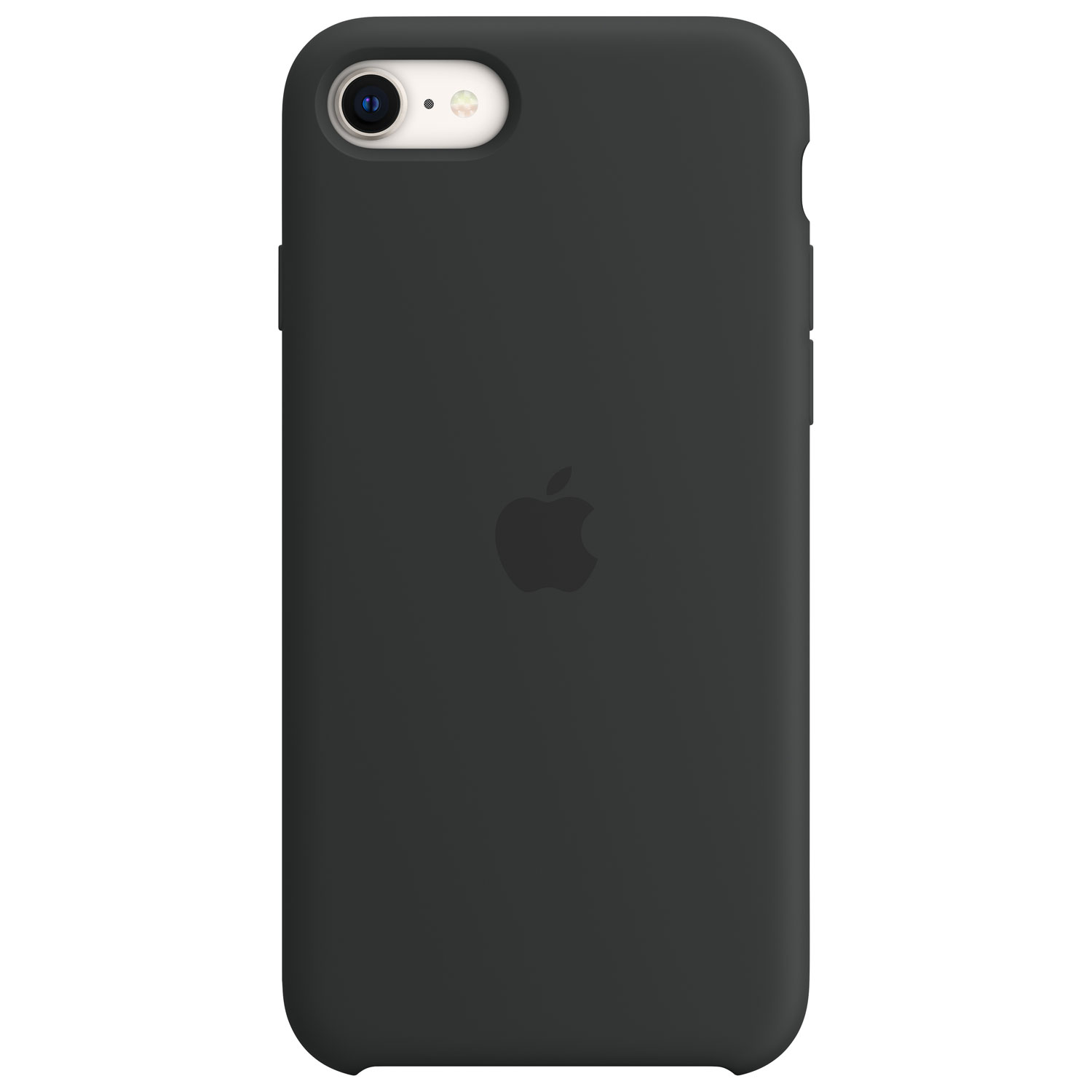 Apple Silicone Fitted Soft Shell Case for iPhone SE - Midnight