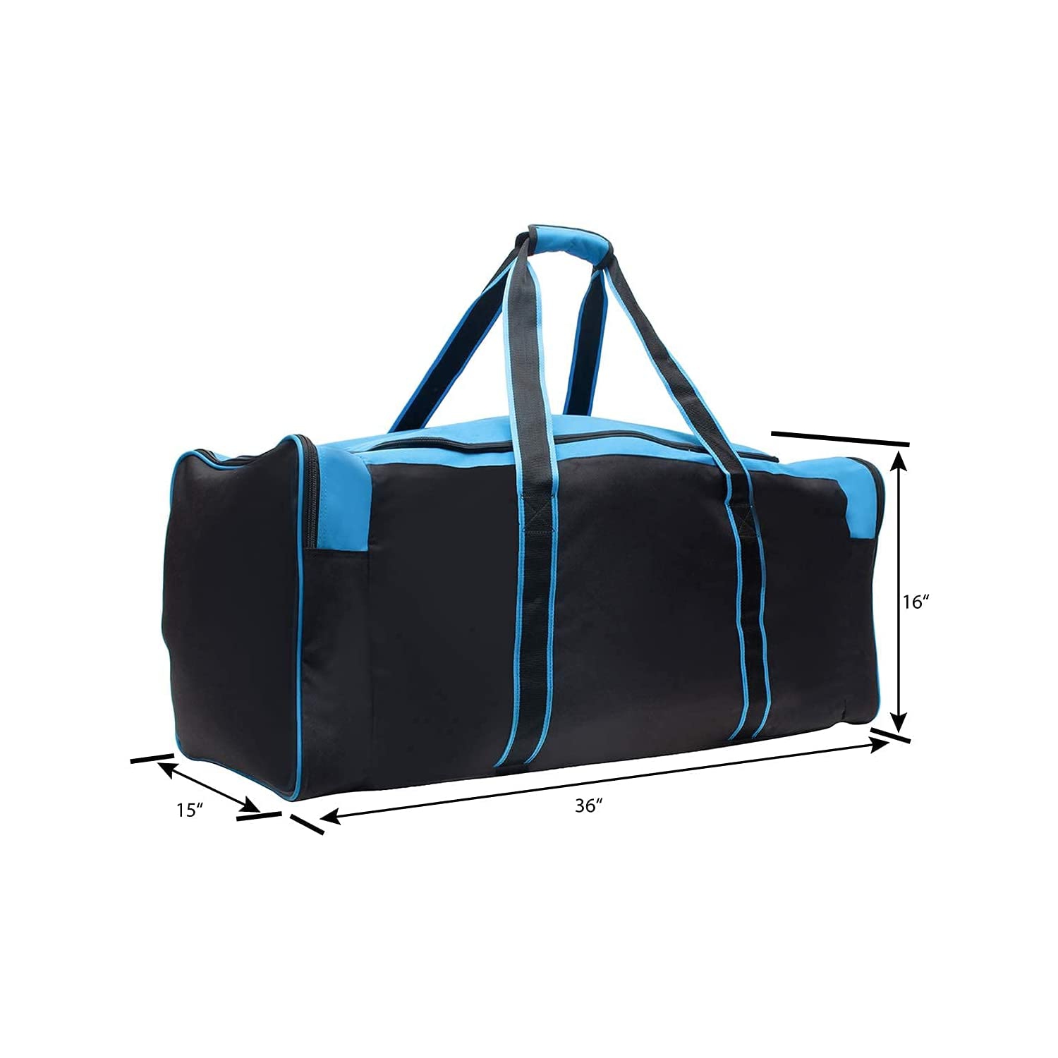 Jetstream 36 Inch 3-Pocket Hockey Equipment Duffle Bag