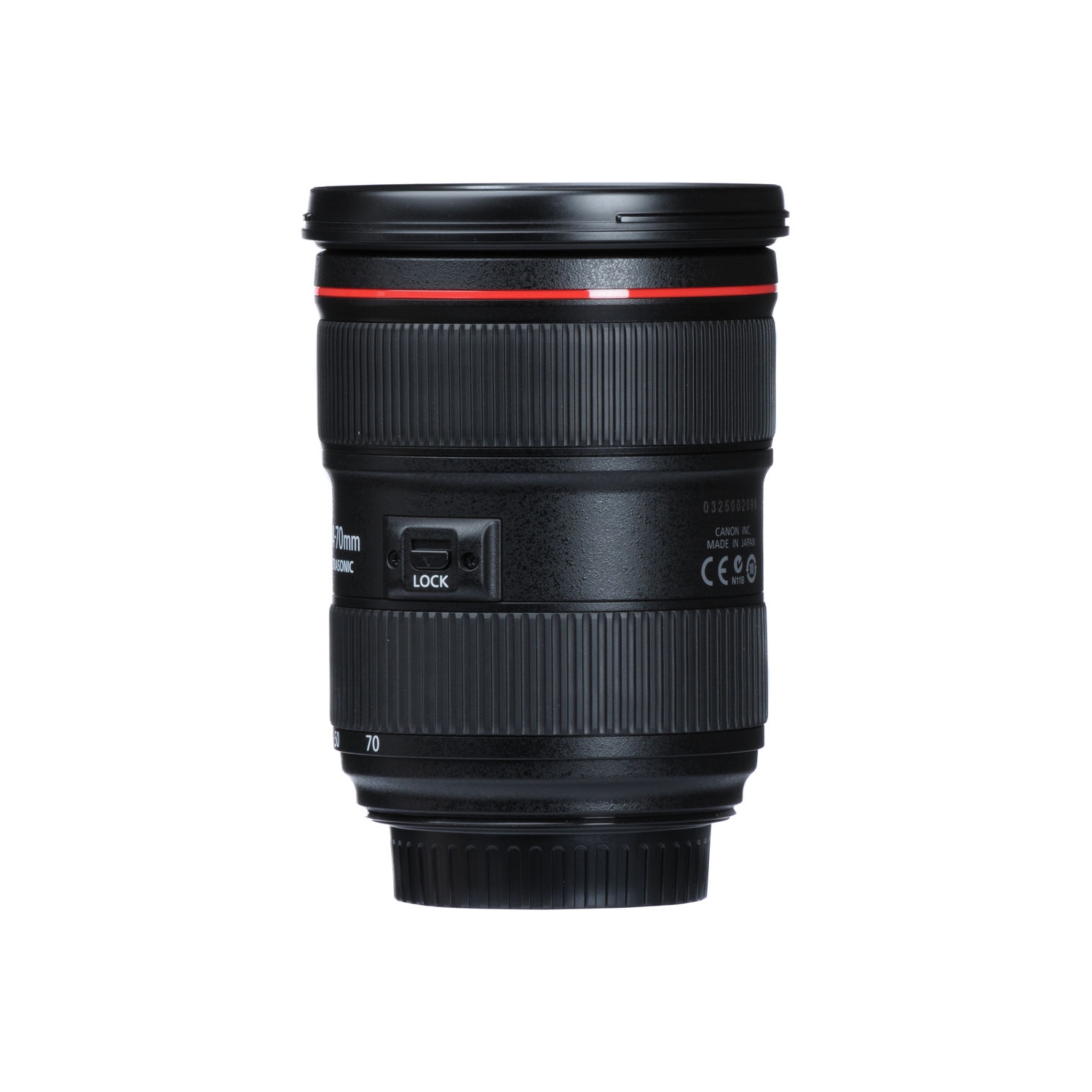 Objectif EF 24 mm f/2,8L II USM de Canon + trousse de filtre + sac à dos + plus