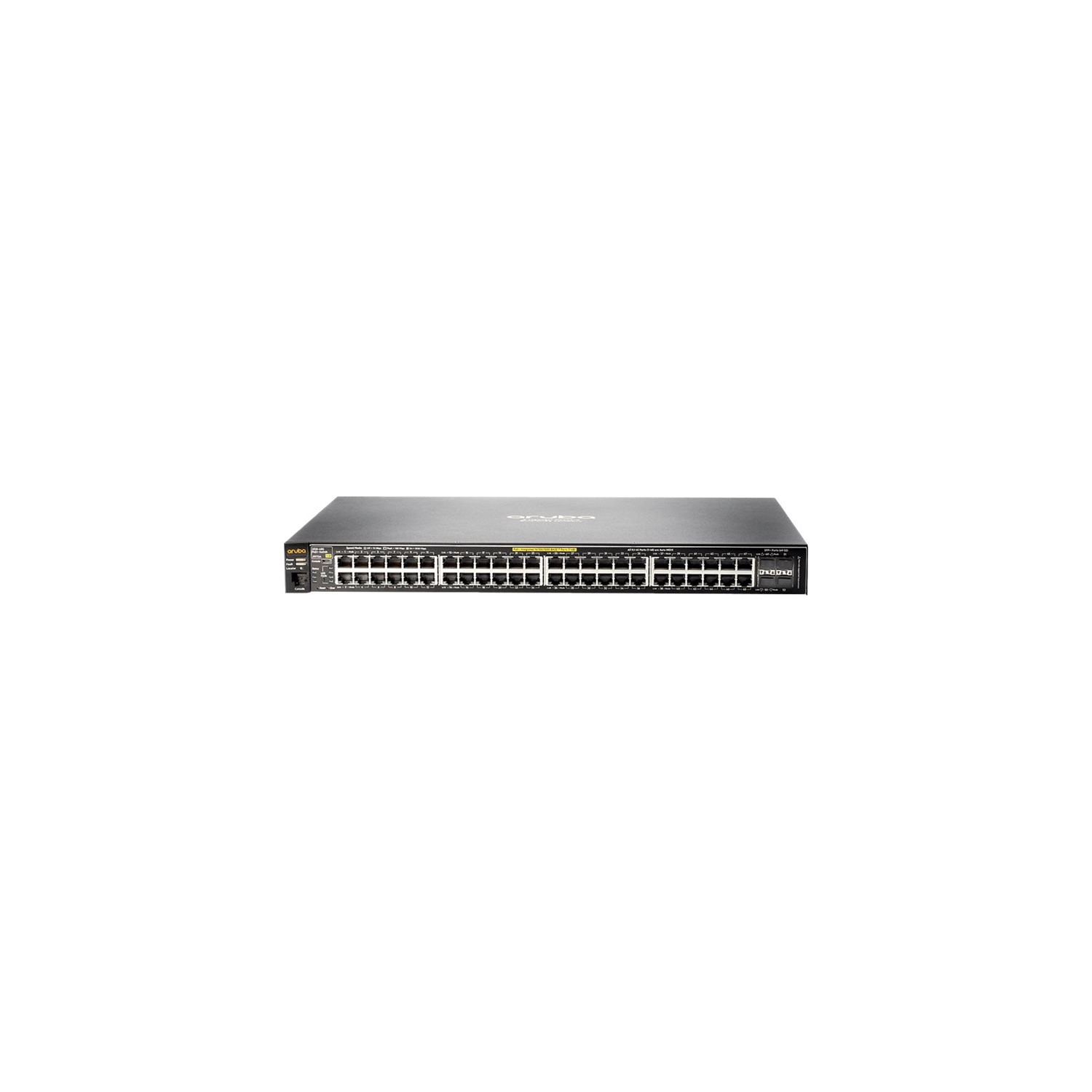 HPE Aruba 2530-48G-PoE+ - switch - 48 ports - managed - rack-mountable_