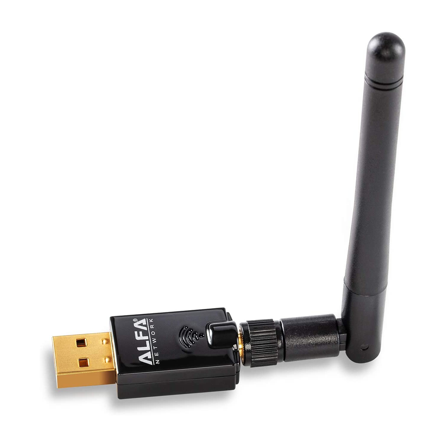 Alfa AWUS036ACS 802.11ac AC600 Wi-Fi Wireless Network Adapter - Wide-Coverage External USB Adapter w/ 2.4GHz & 5GHz Dual-Band Antenna, Compact Design