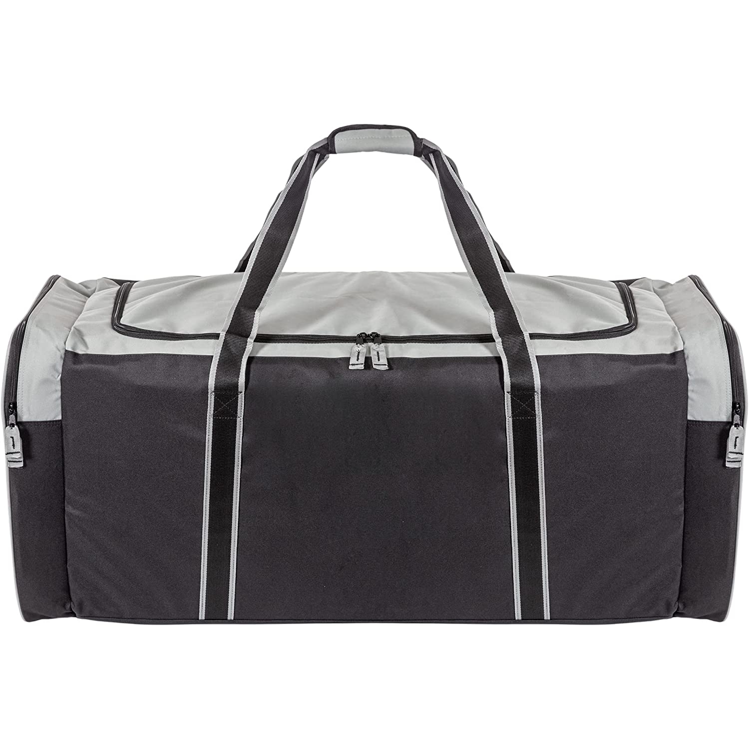 Jetstream Heavy Duty Multi Pocket Large Sports Gym Equipment 3-Pocket Travel Duffel Bag