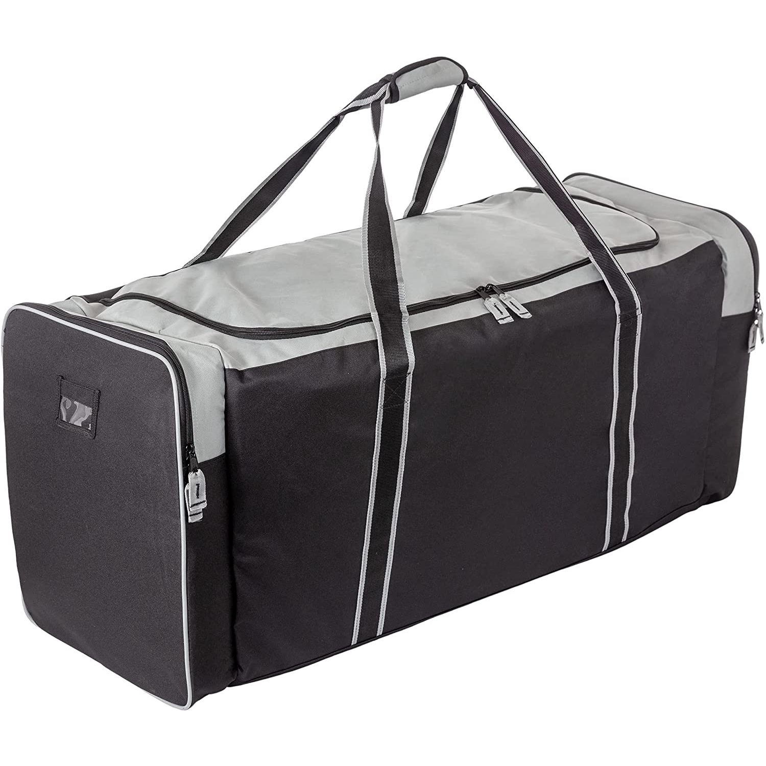 Jetstream Heavy Duty Multi Pocket Large Sports Gym Equipment 3-Pocket Travel Duffel Bag