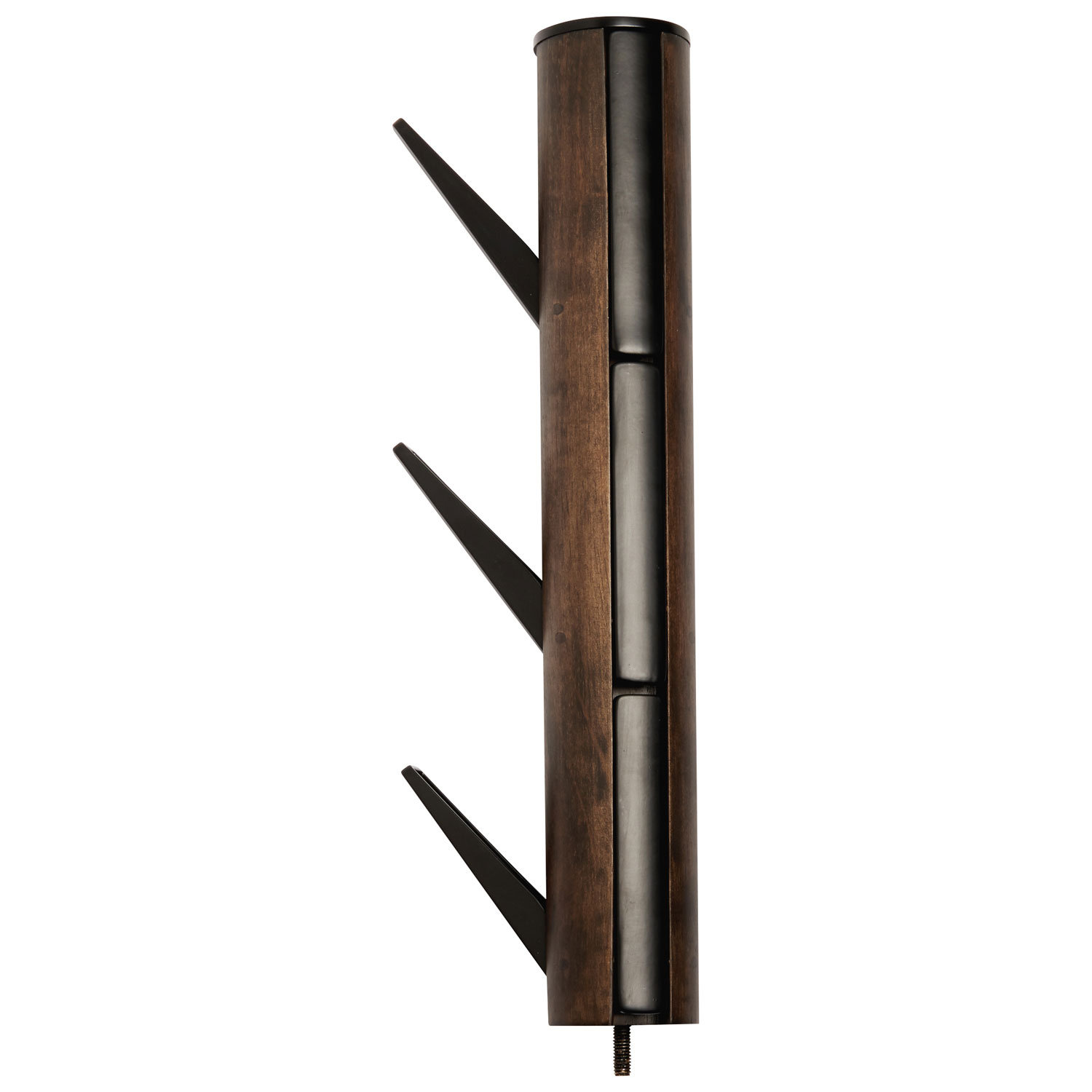 Umbra Flapper Wood Coat Rack - Black/Walnut