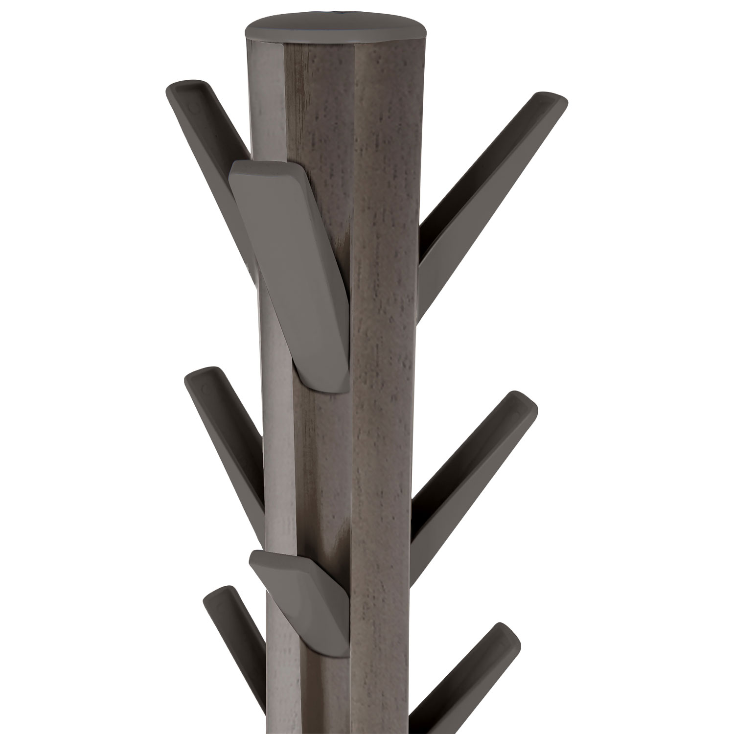 Umbra Flapper Wood Coat Rack - Grey