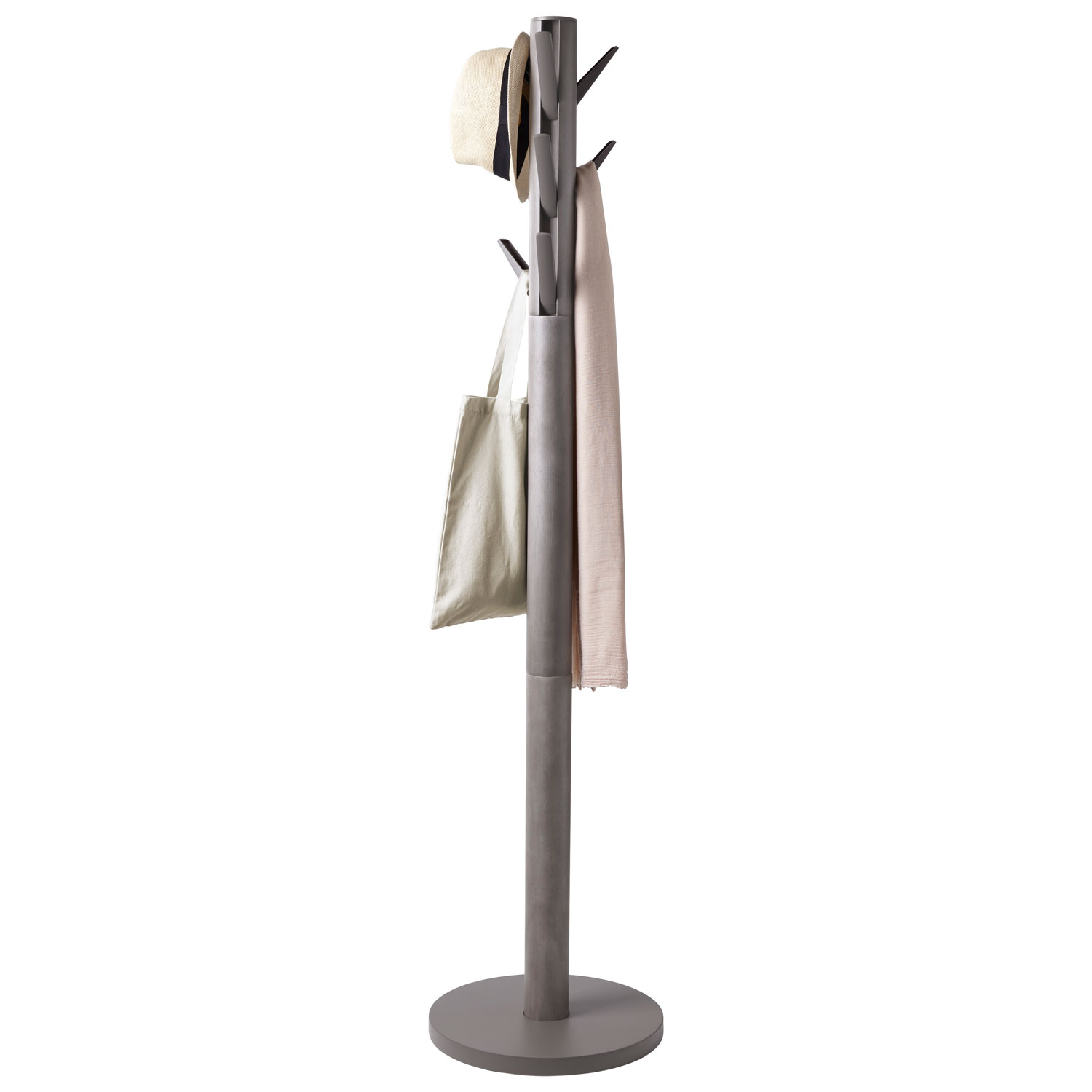Umbra Flapper Wood Coat Rack - Grey