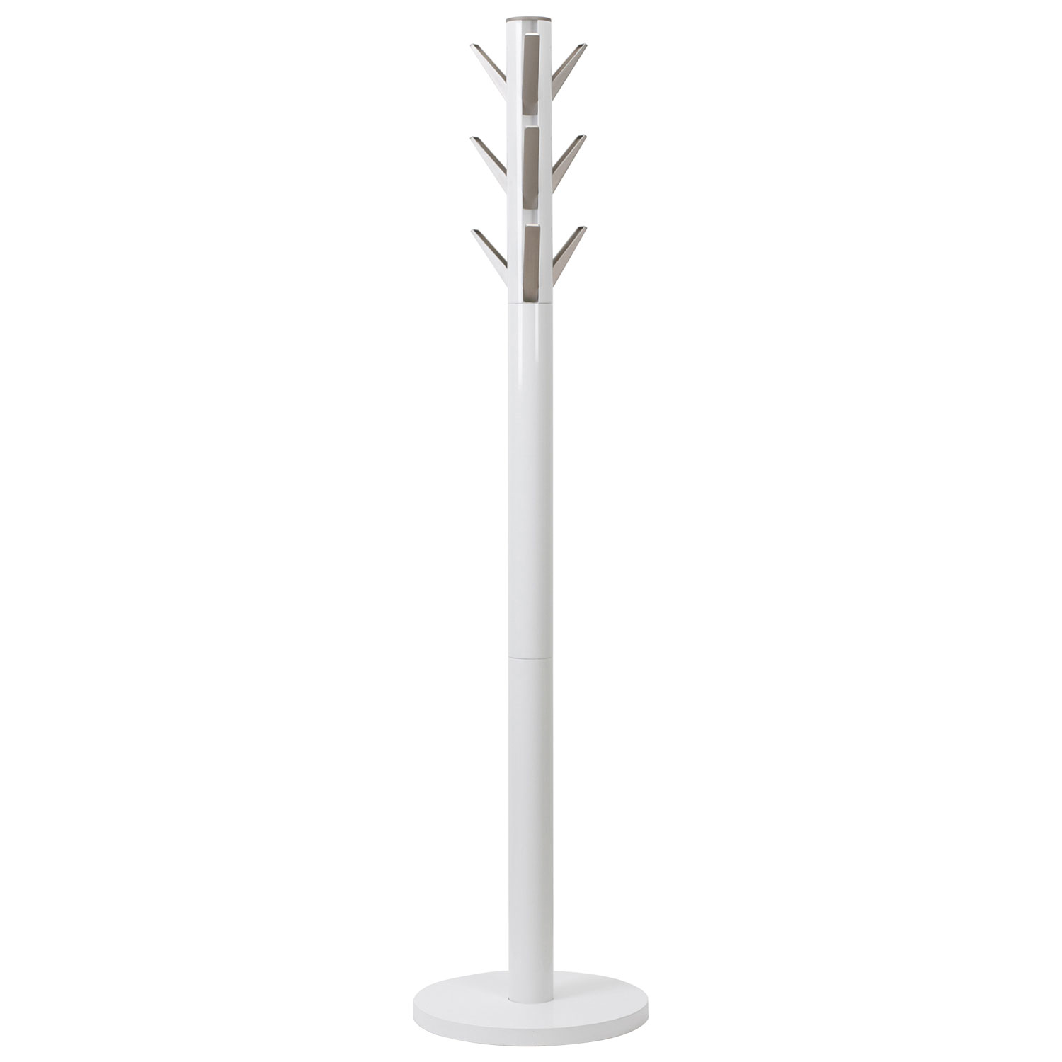 Umbra Flapper Wood Coat Rack - White