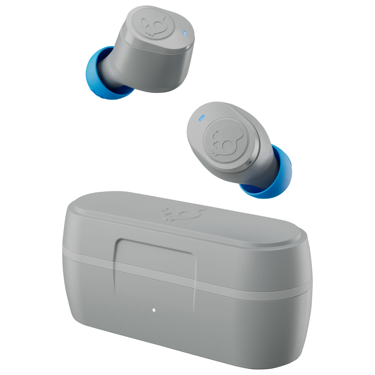 Écouteurs boutons 100 % sans fil à isolation sonore Jib 2 de Skullcandy - Gris pâle/Bleu