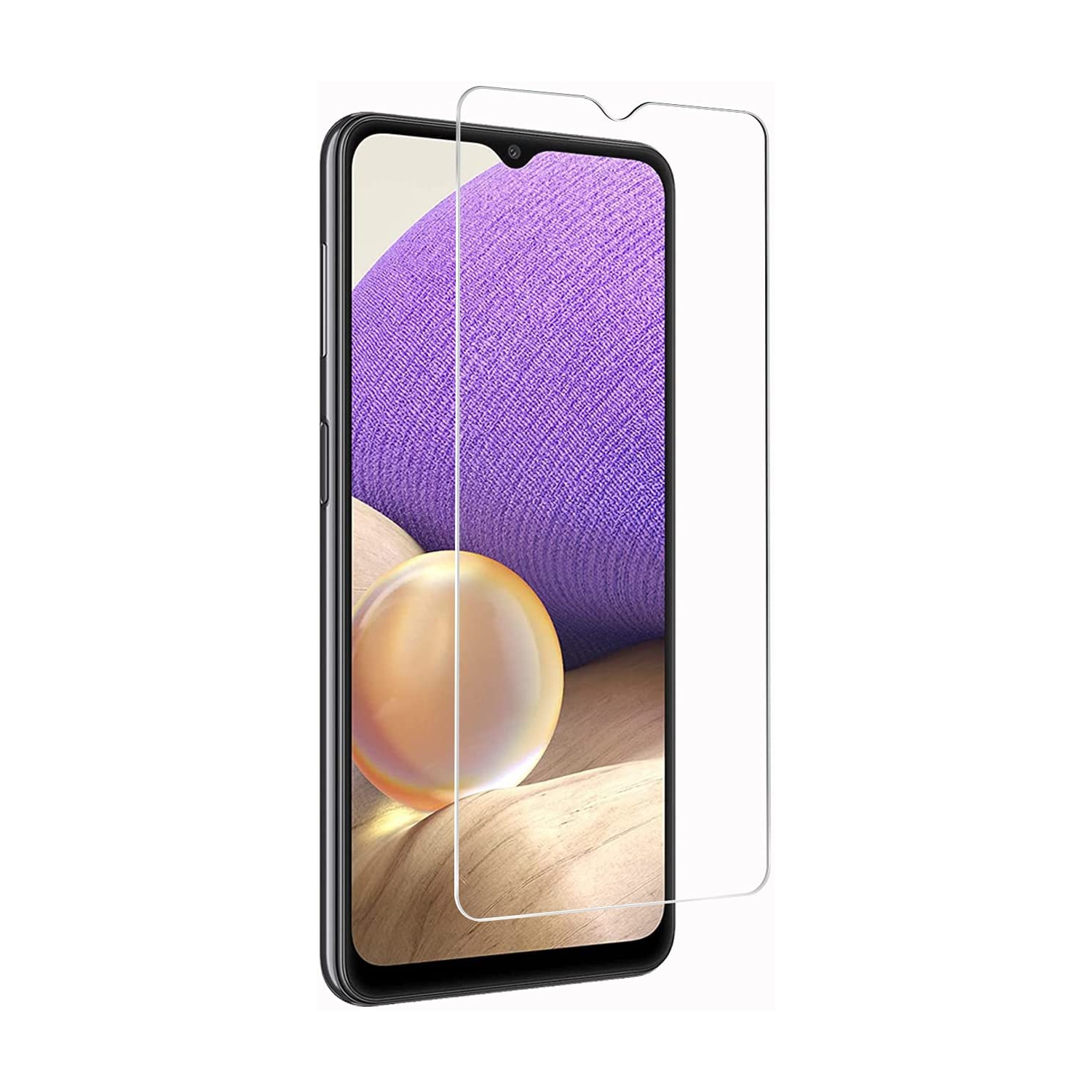 pour Samsung Galaxy A32 5G Protecteur d'écran en verre trempé Film de protection Dureté 9H Anti-rayures Protecteur d'écran en verre trempé sans bulles