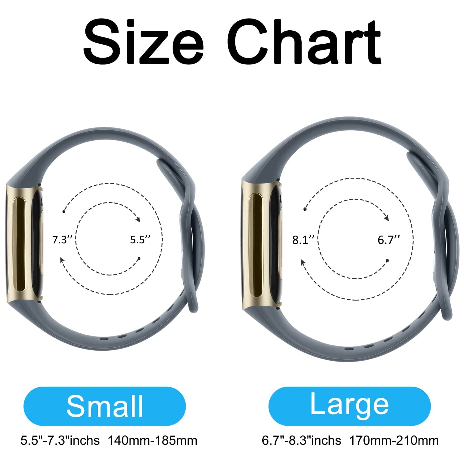 5 PACK Bands Compatible with Fitbit Charge 5 Band for Women Men, Soft Silicone Sport Strap Replacement Wristbands for Fitbit Charge 5 Smartwatch