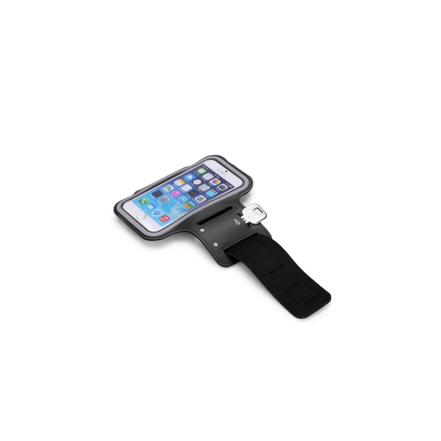 【5.5"-6.0"】 CSmart Mince Étanche Sports Gym Running Arm Band Holder Case pour 4.7"-5.4" iPhone Samsung Universal Phone